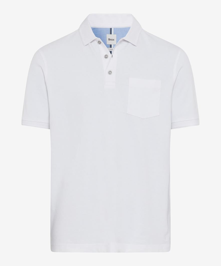 Brax Poloshirts weiß