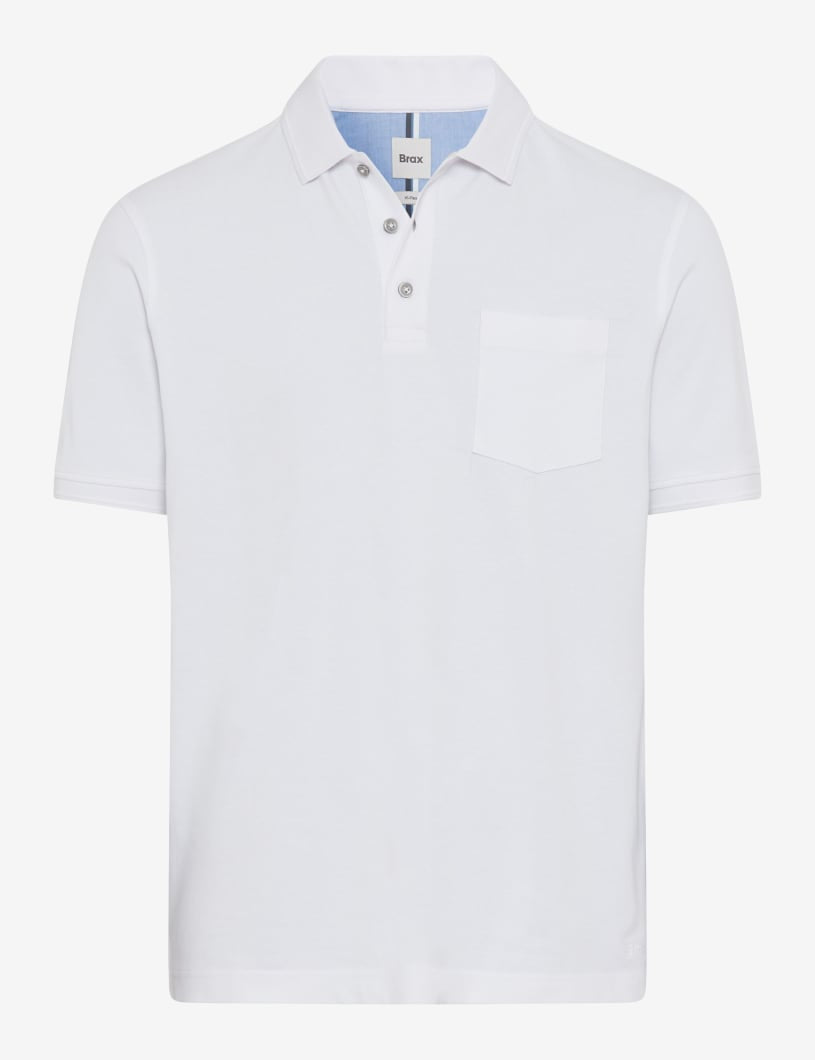 Brax Poloshirts weiß