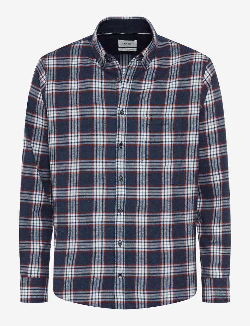 Brax Hemden  dunkelblau