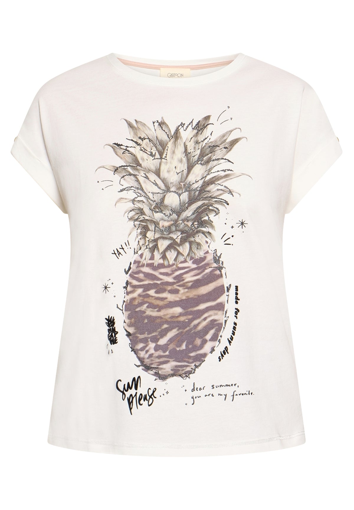 CARTOON T-Shirts creme