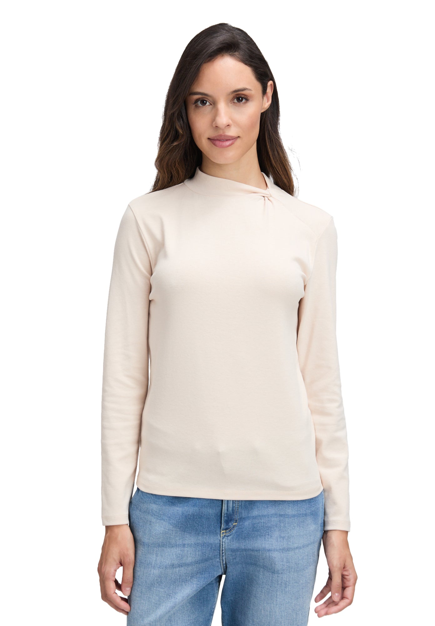 CARTOON Langarmshirts beige