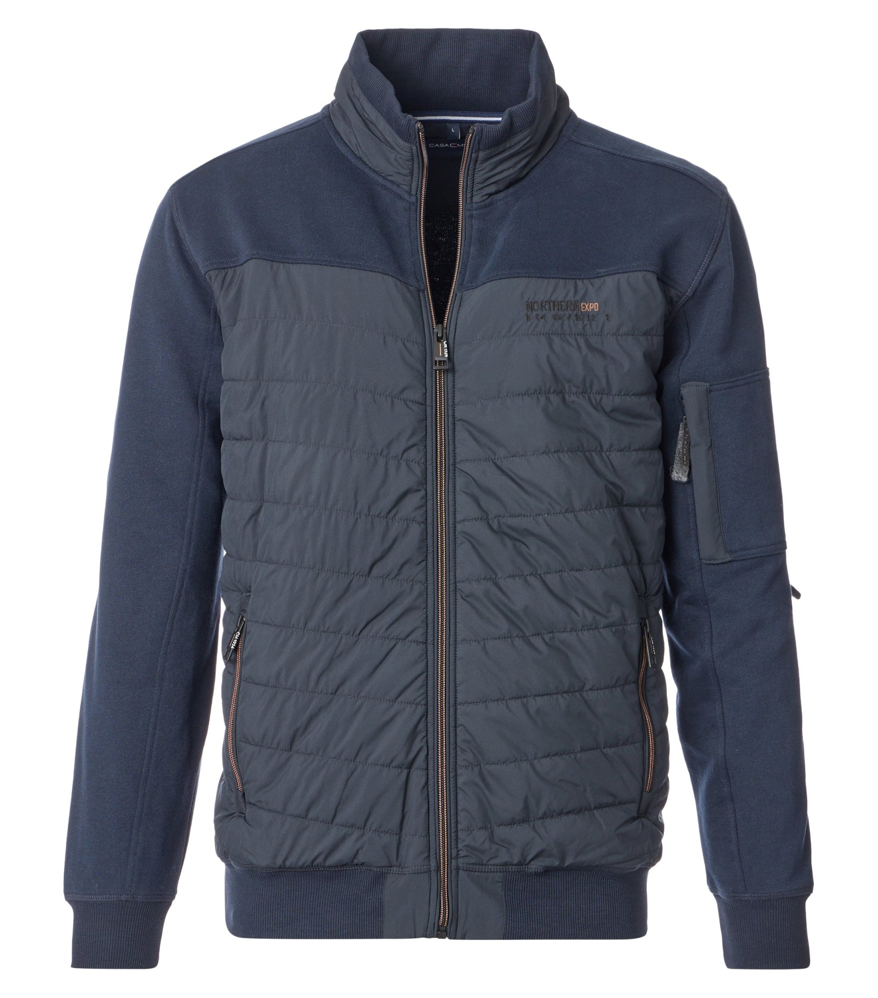 CASAMODA Shirtjacken dunkelblau