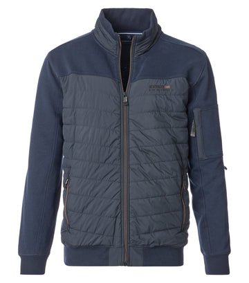 Hybrid-Sweatjacke