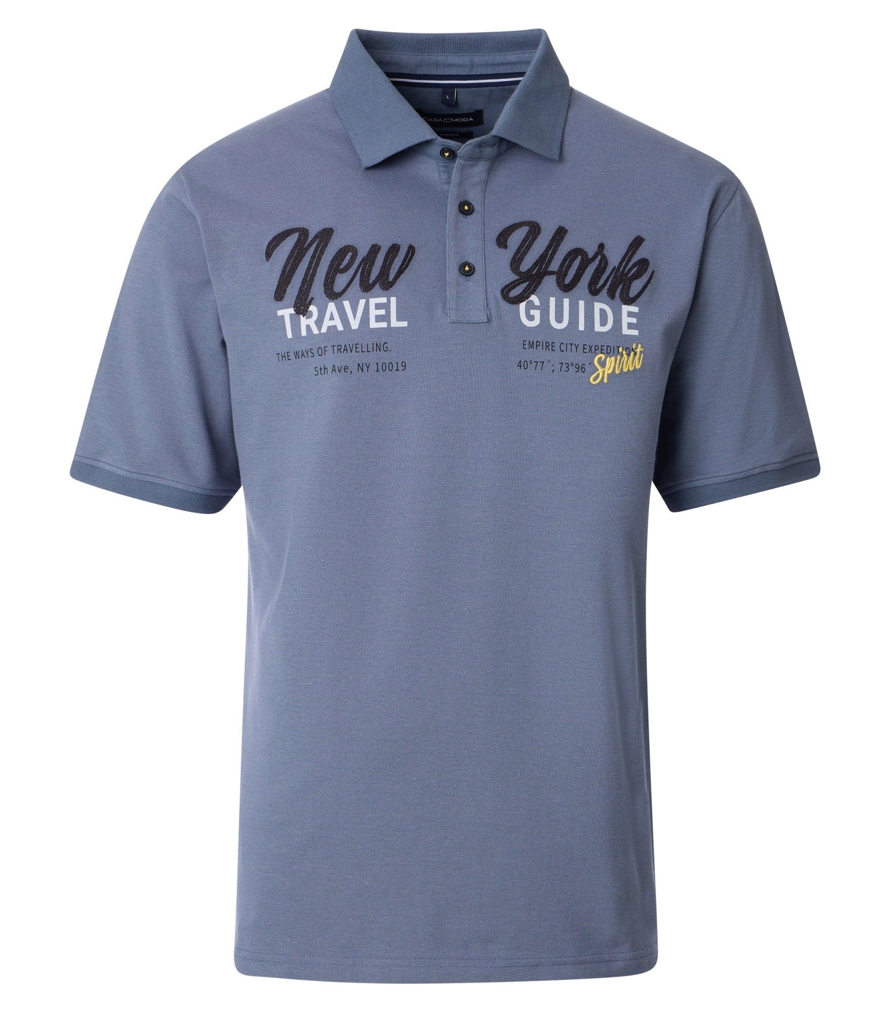 CASAMODA Poloshirts blau
