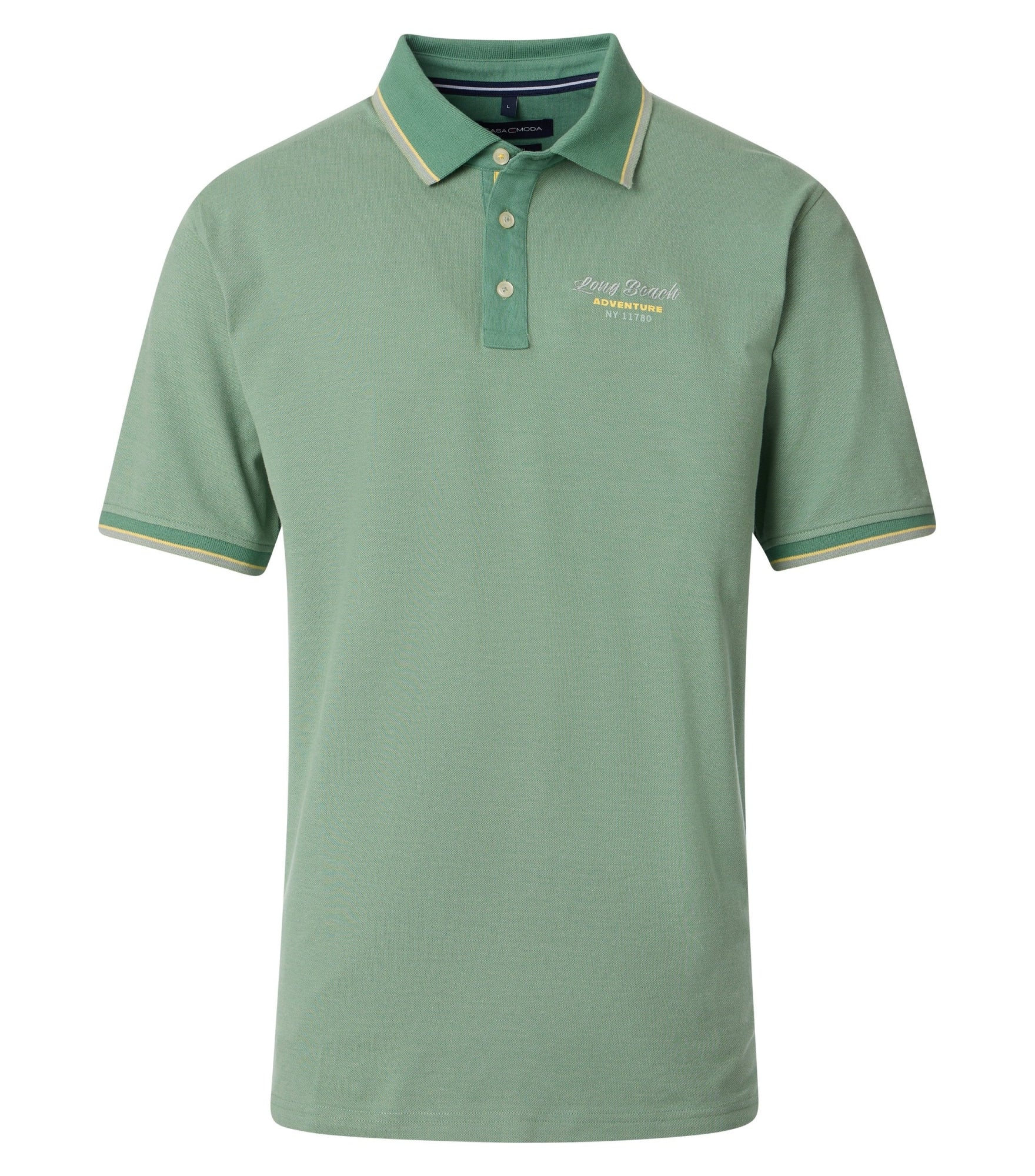 CASAMODA Poloshirts hellgrün