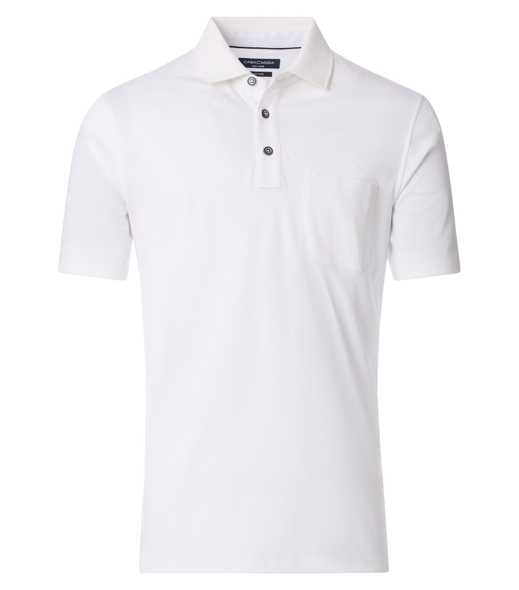 CASAMODA Poloshirts weiß