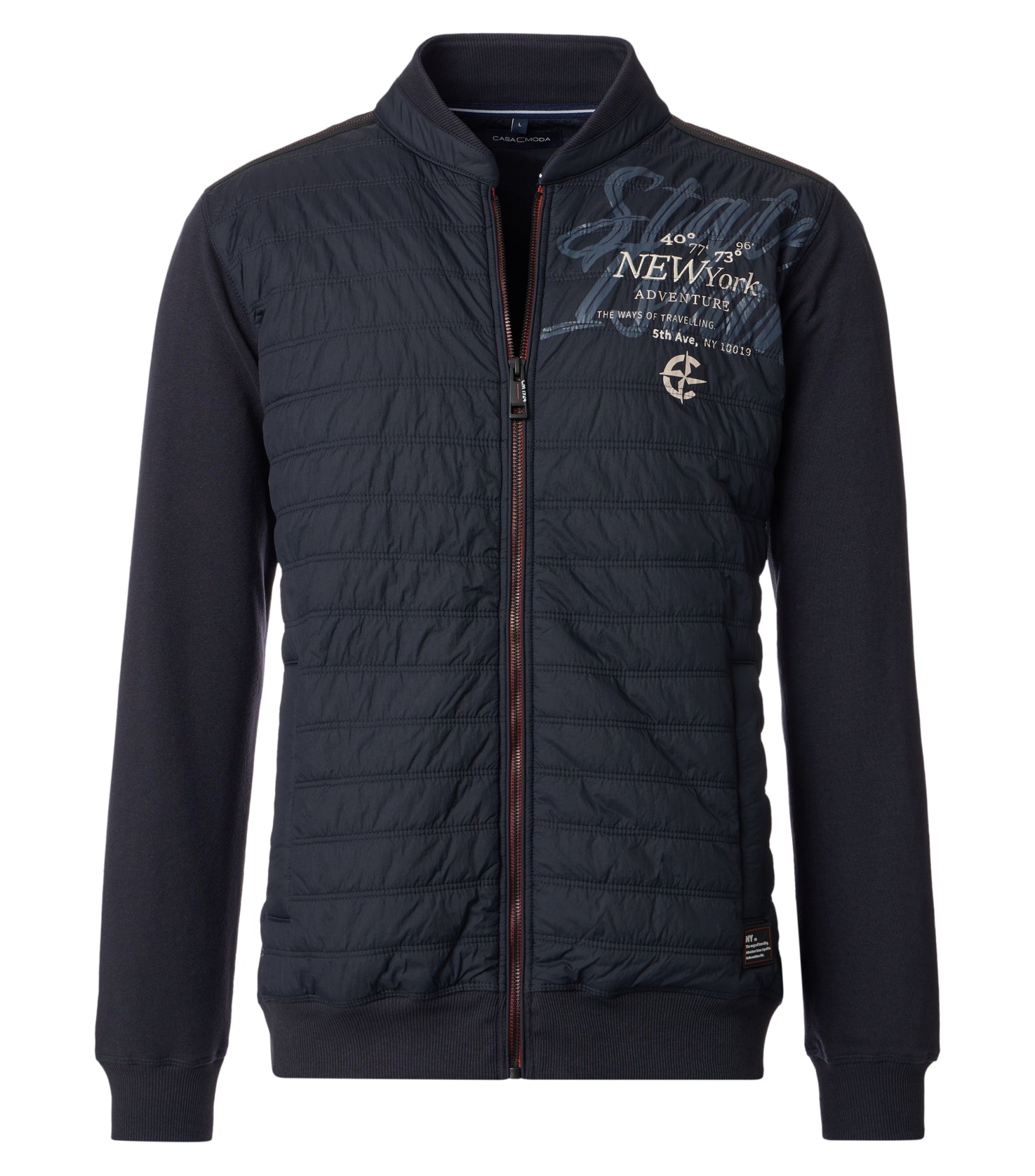 CASAMODA Shirtjacken blau