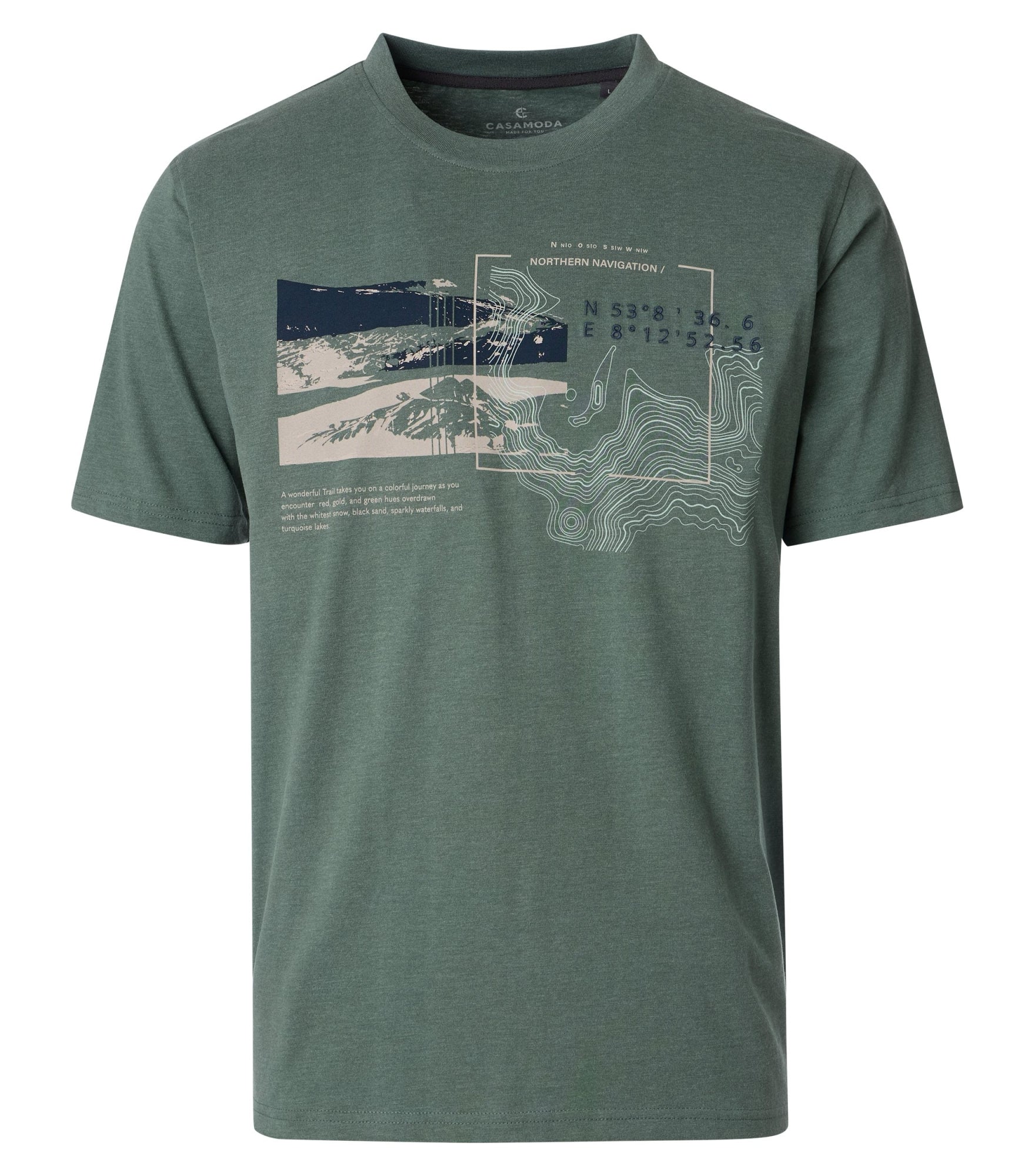 CASAMODA T-Shirts grün