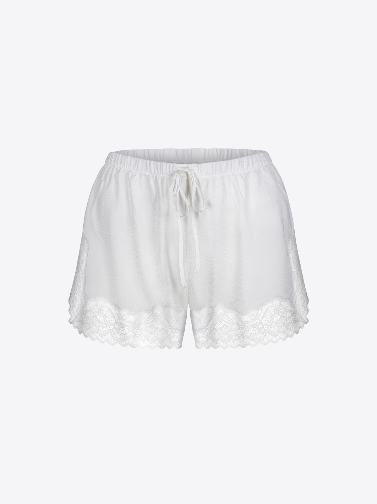 CHANGE Pyjamashorts weiß