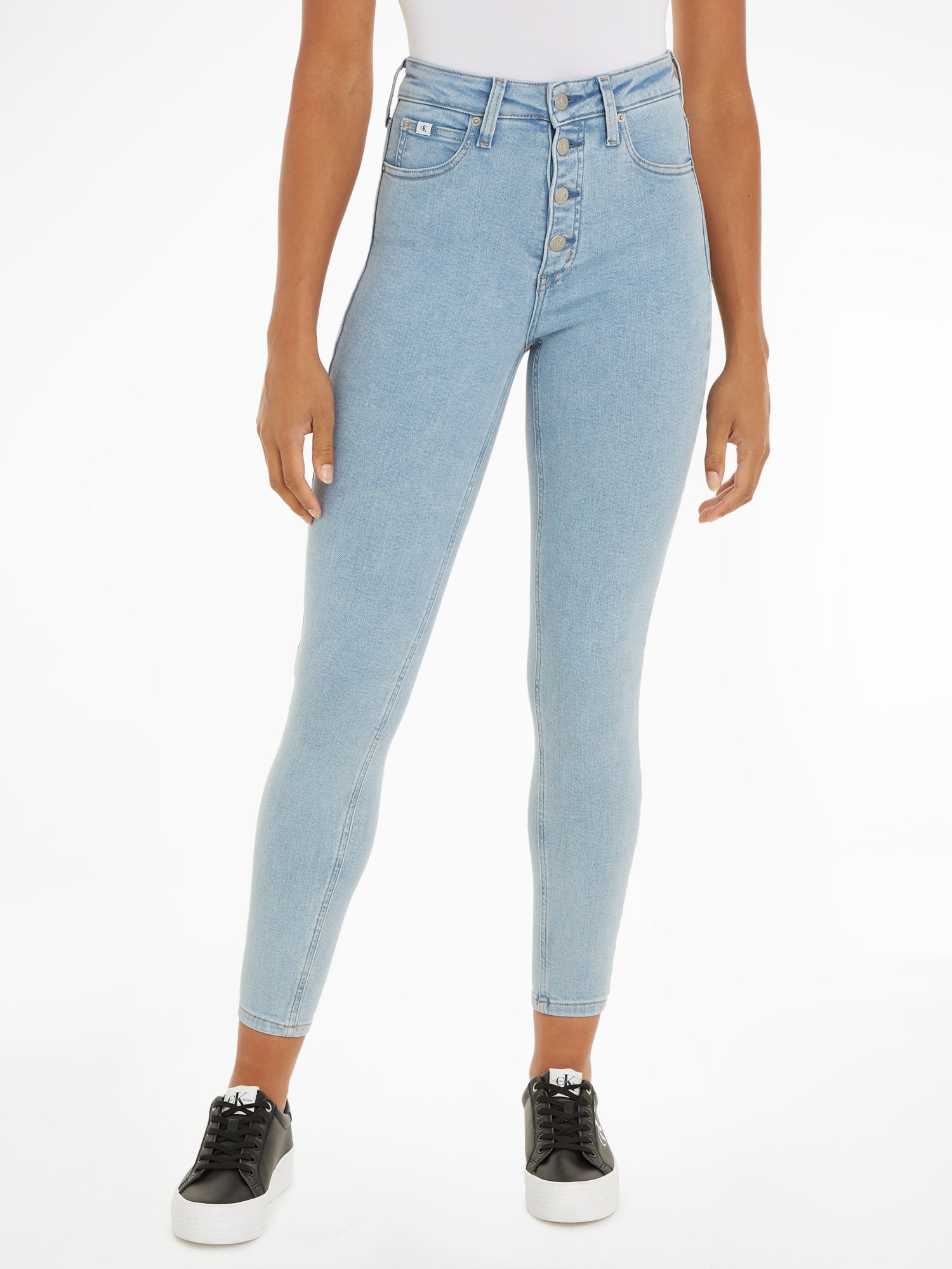 CK Jeans Skinny, Slim hellblau