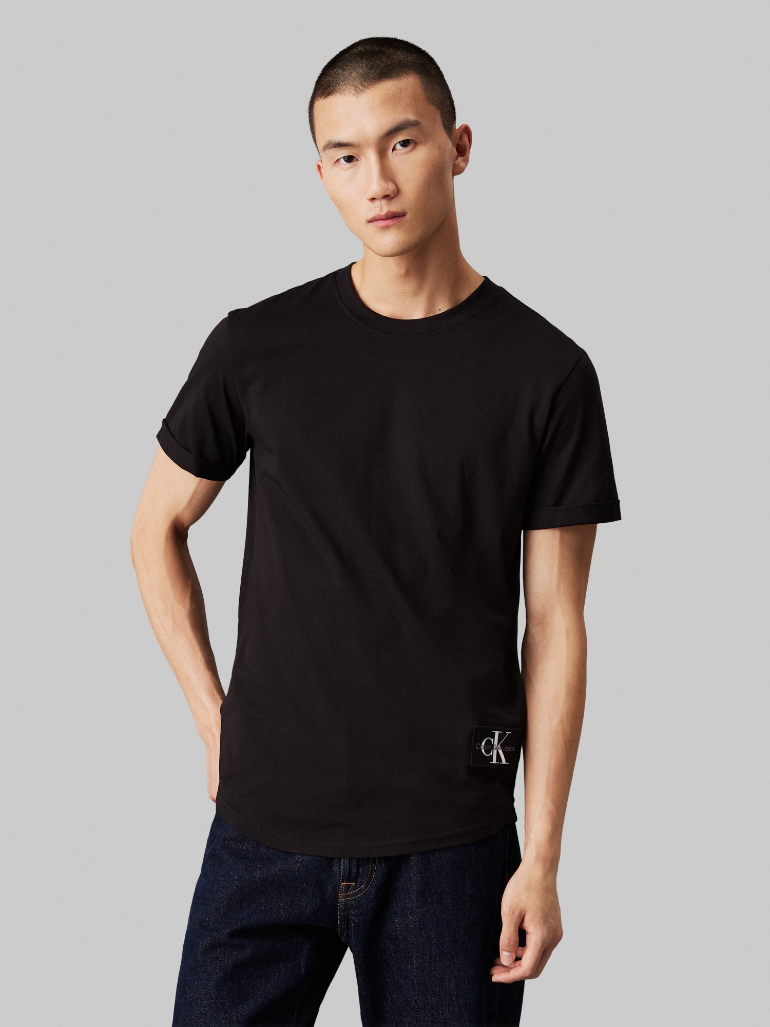 CK Jeans T-Shirts schwarz