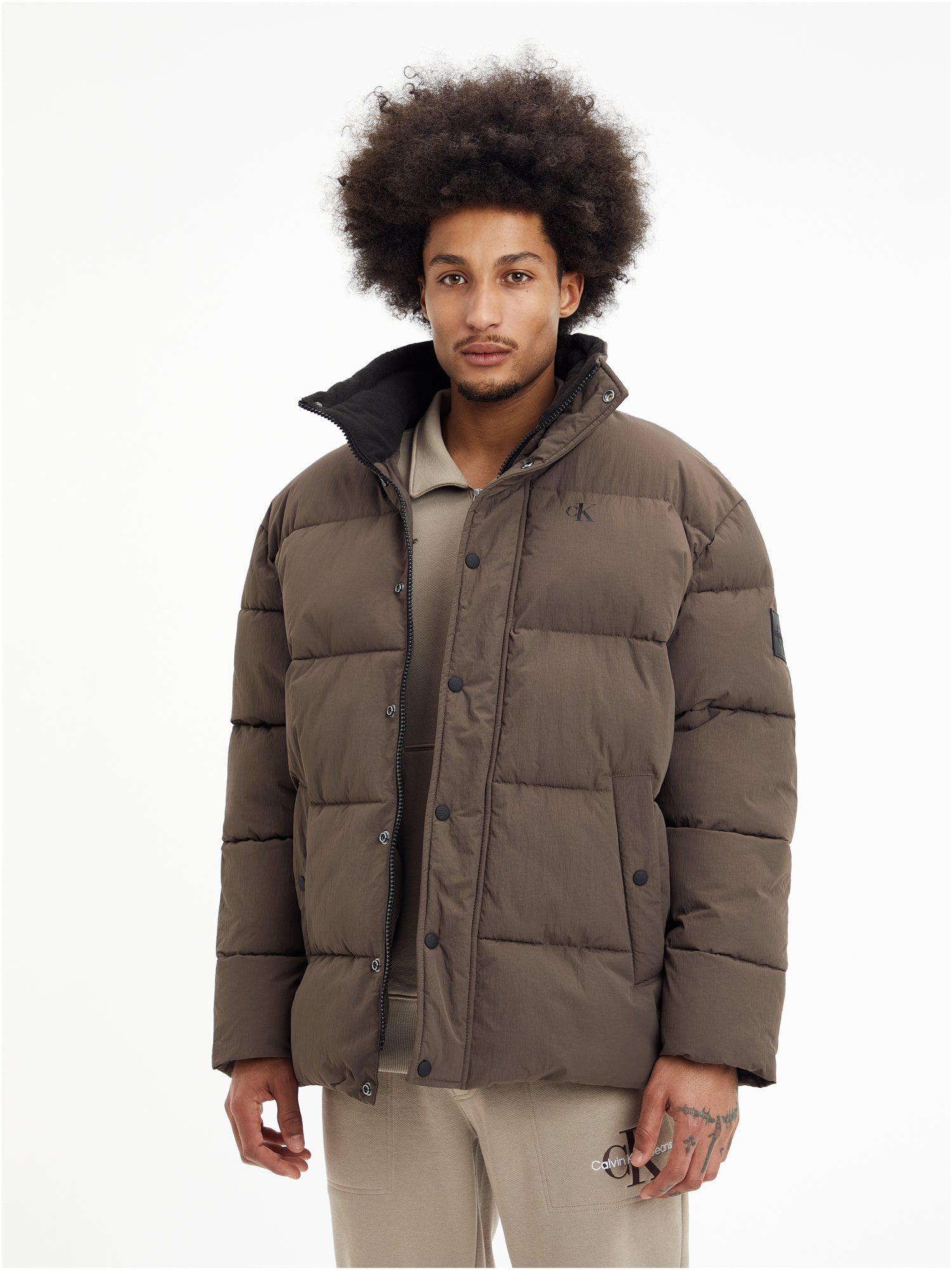 CK Jeans Outdoor-Jacken  braun