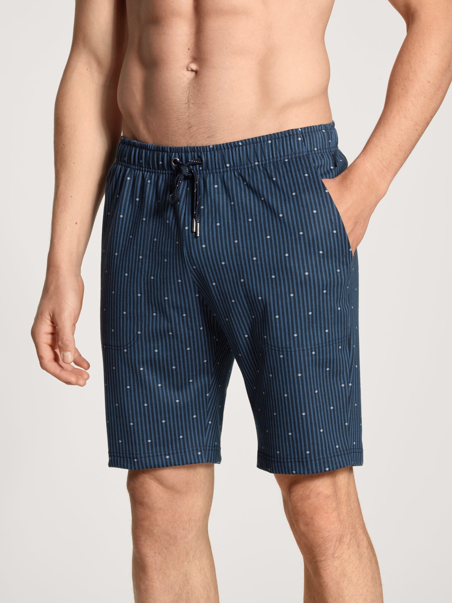 Calida Pyjamashorts blau