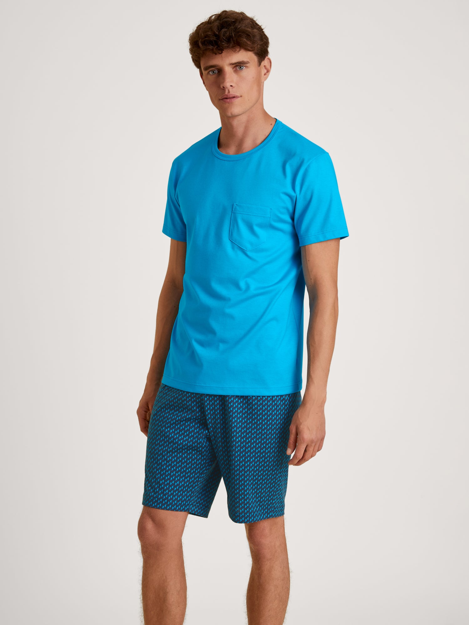 Calida Nachtwäsche blau