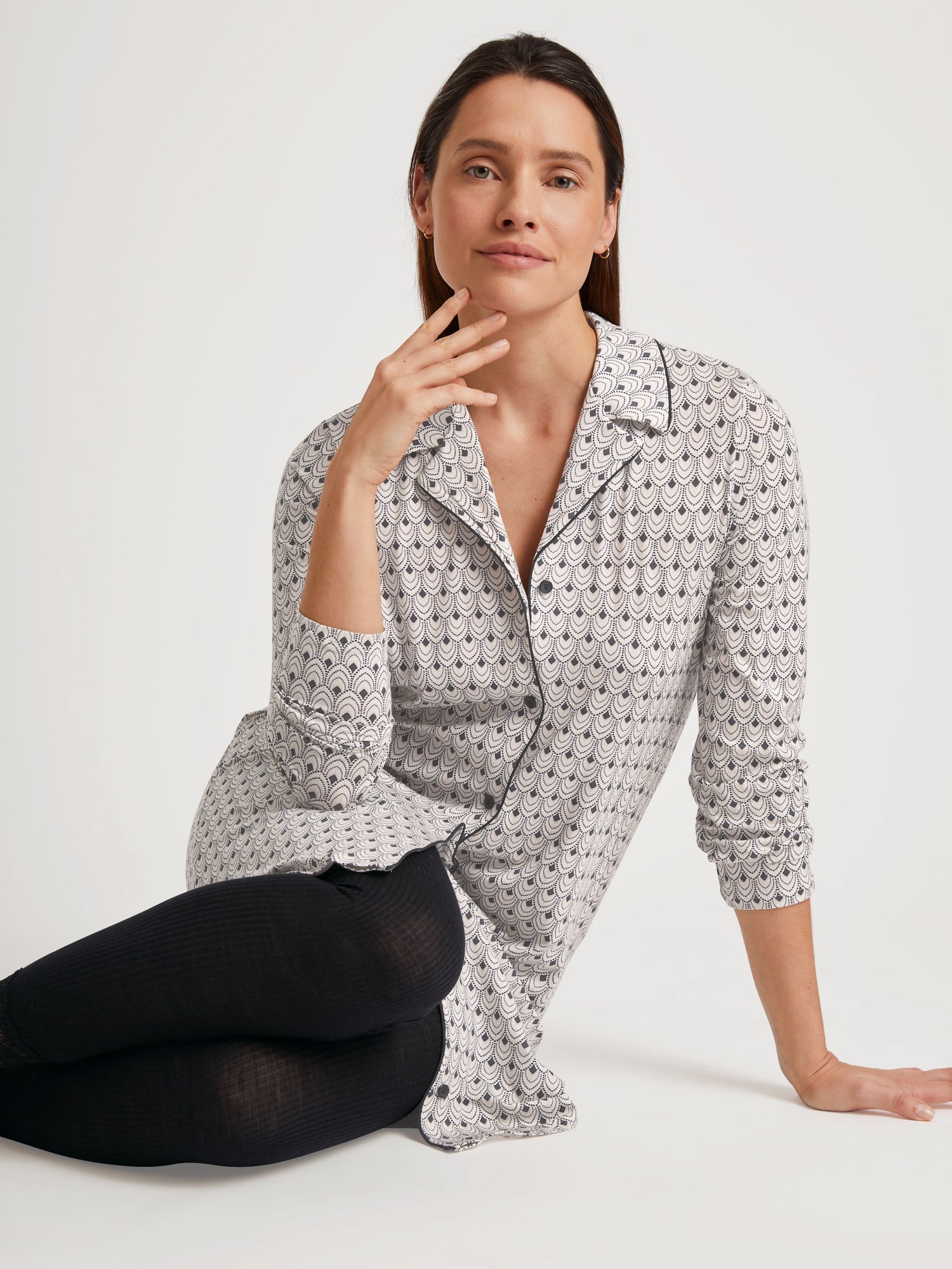 Calida Nachthemden  creme