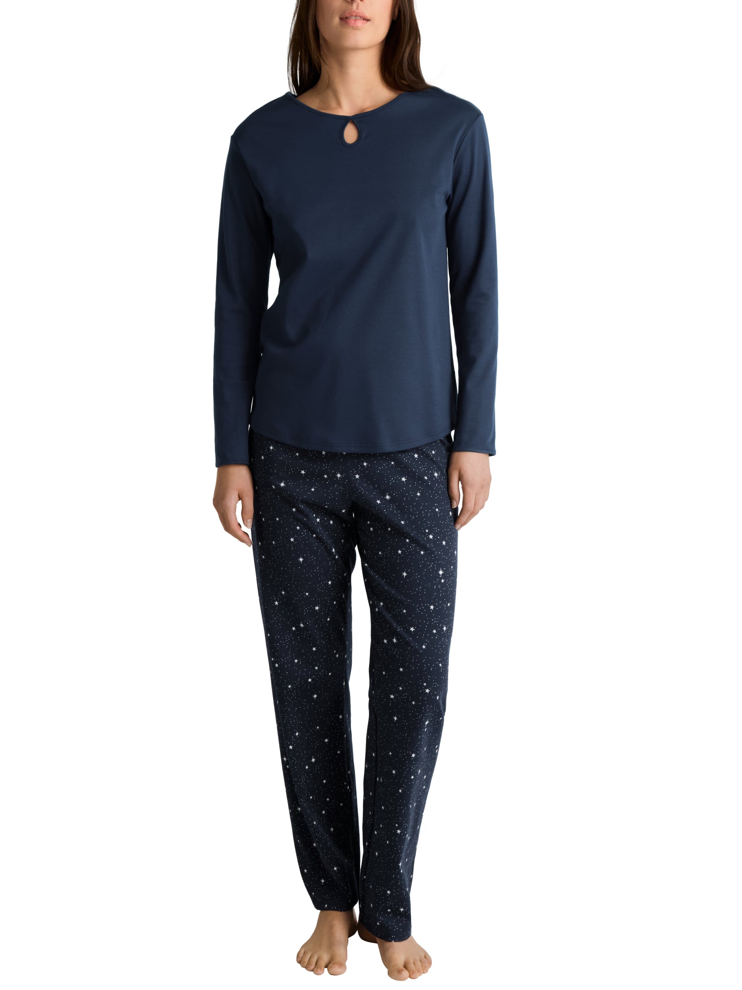 Calida Pyjama dunkelblau