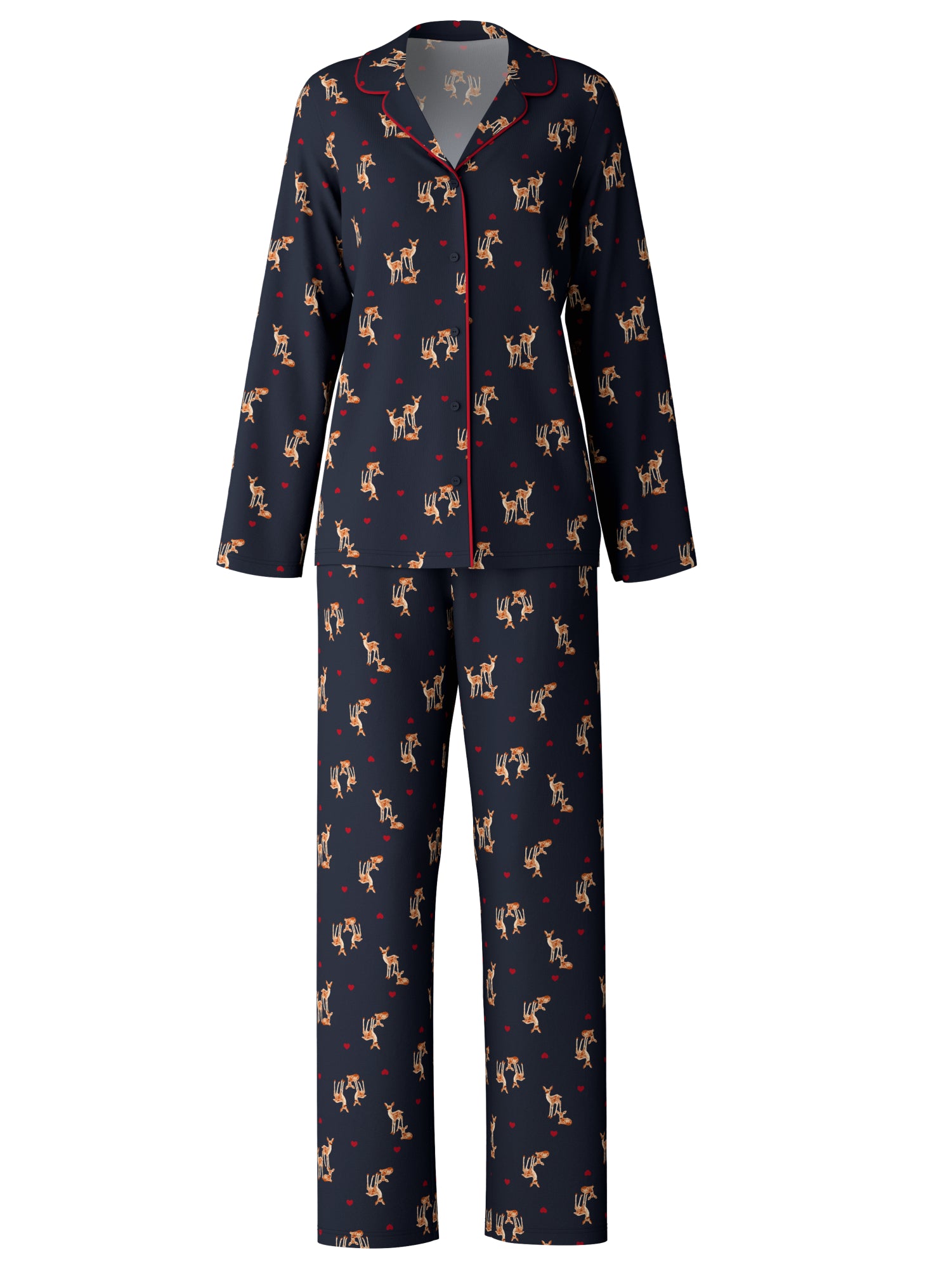 Calida Pyjama dunkelgrün
