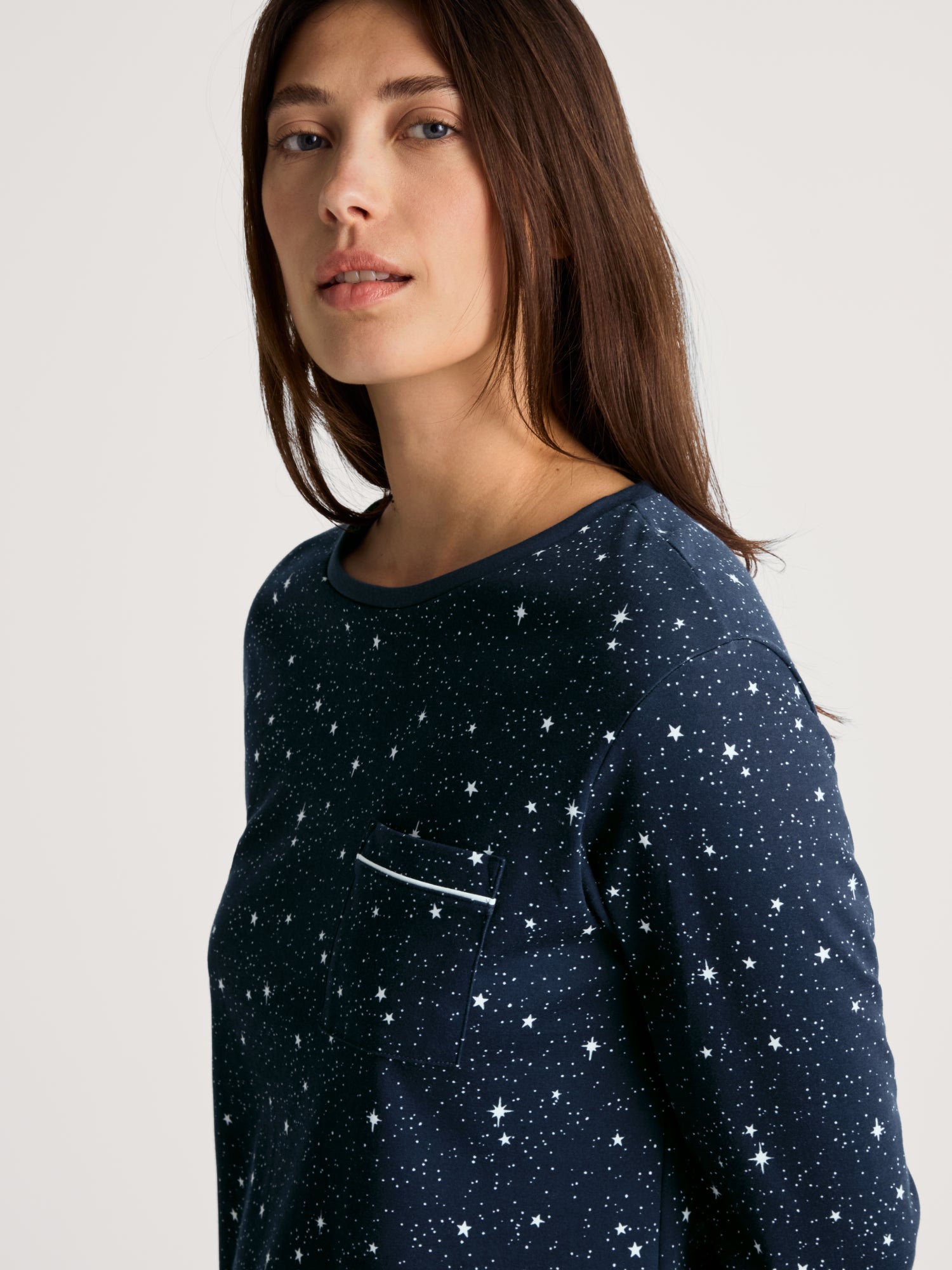 Calida Nachthemden  dunkelblau