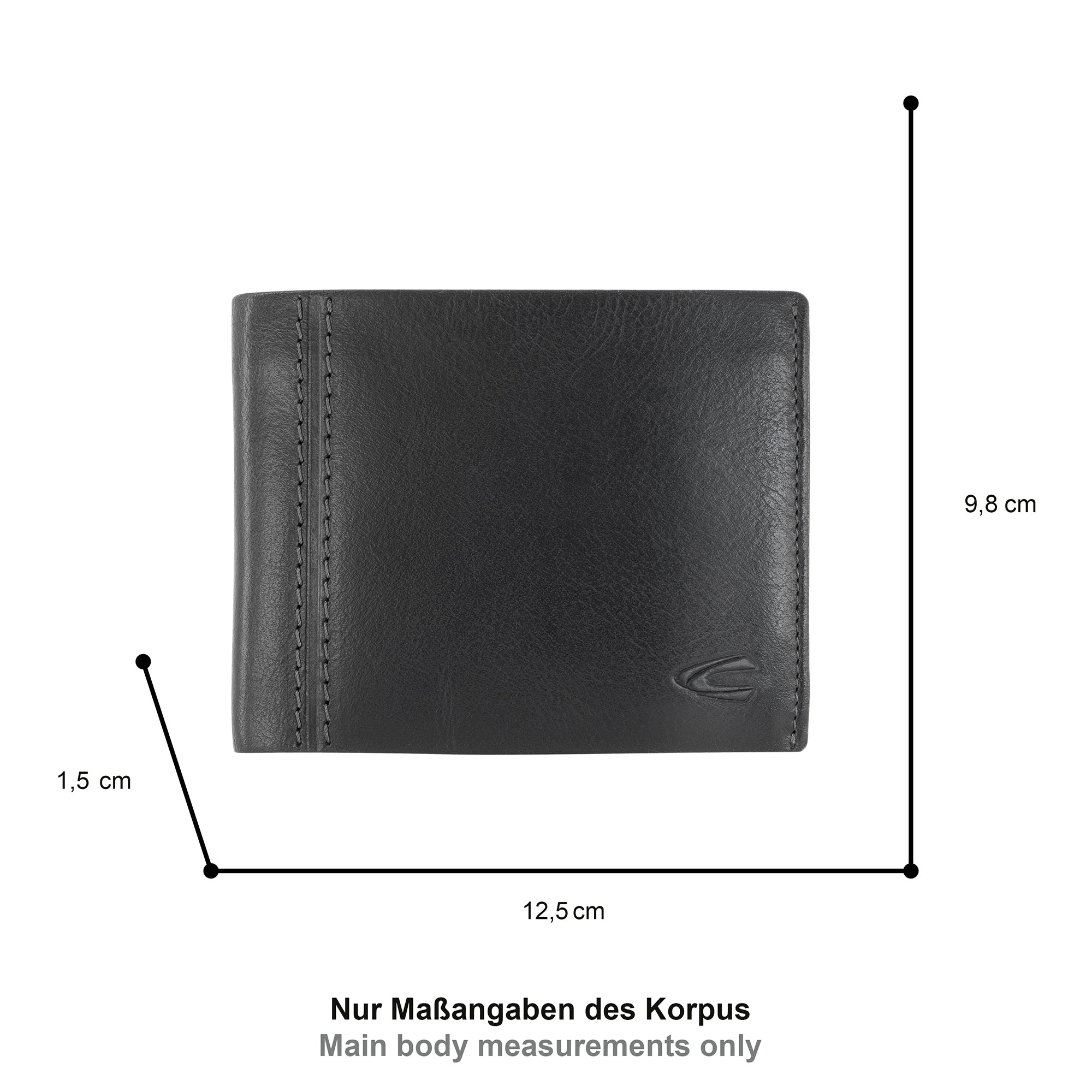 Camel Active Geldbörsen  schwarz