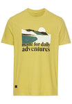 Camel Active T-Shirts gelb