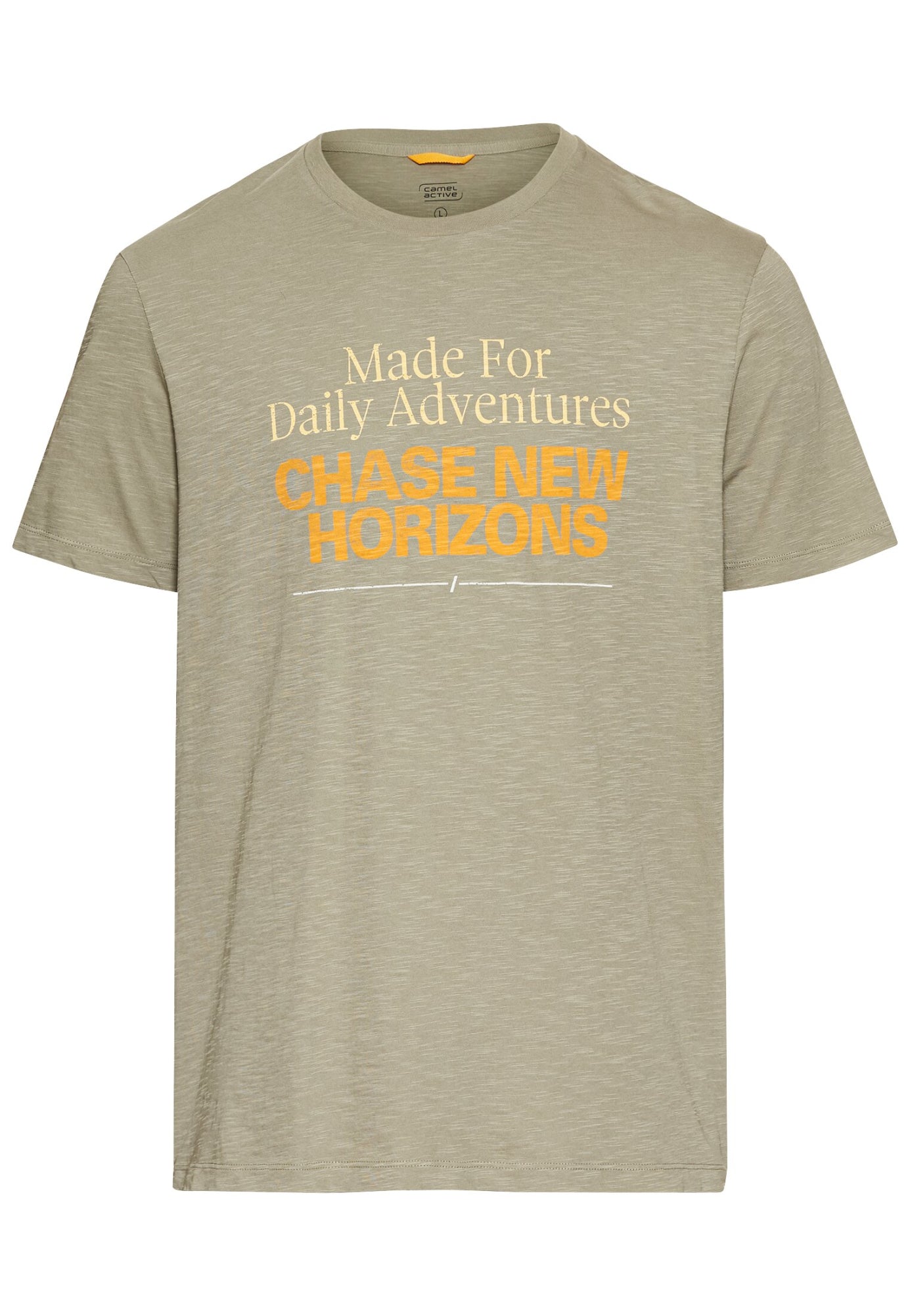 Camel Active T-Shirts oliv