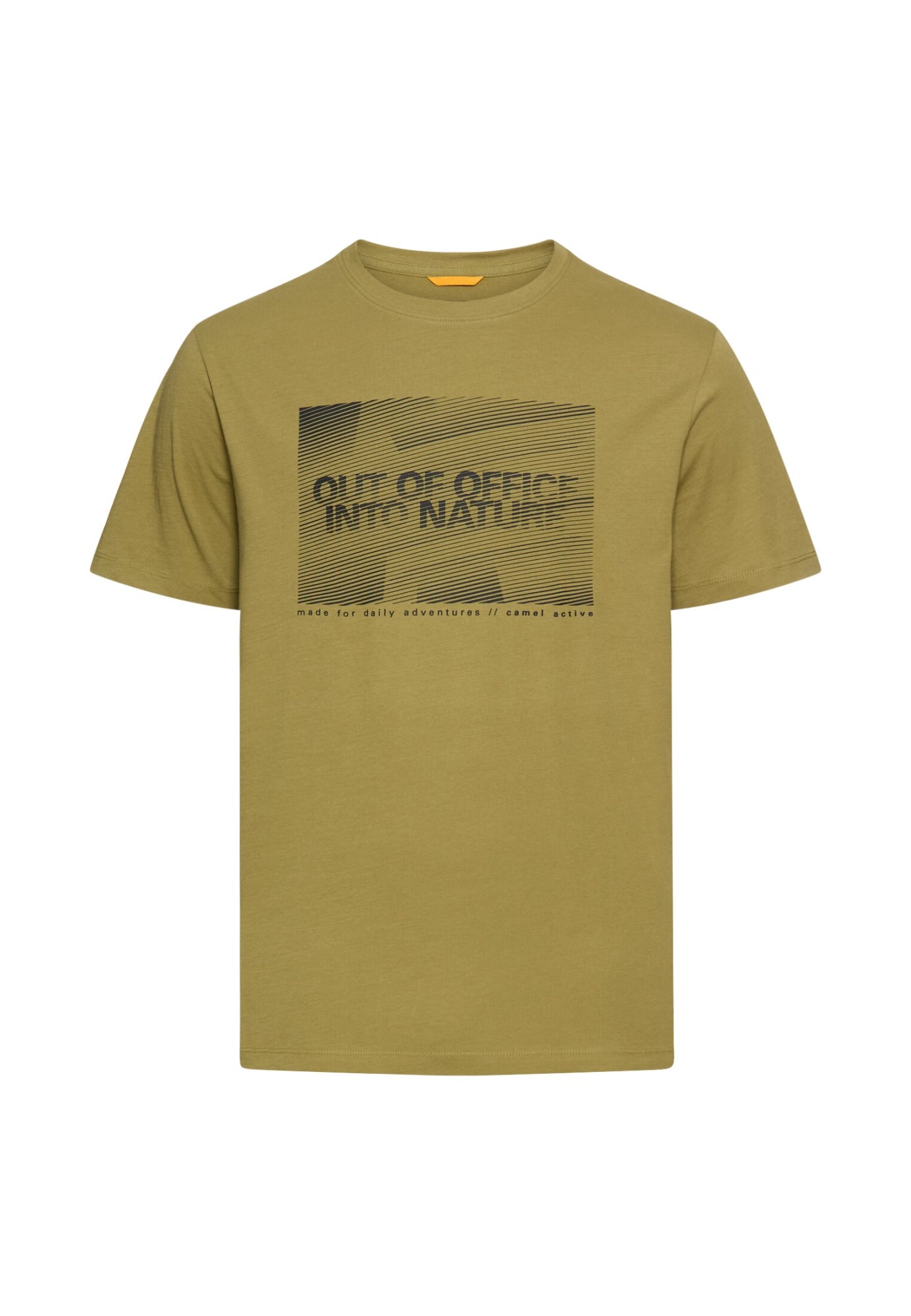 Camel Active T-Shirts dunkelgrün