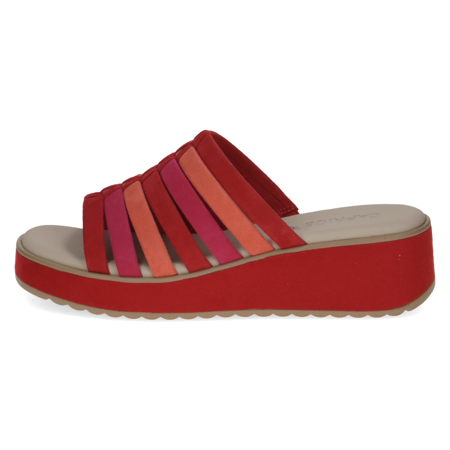 Caprice Sandalen  rot