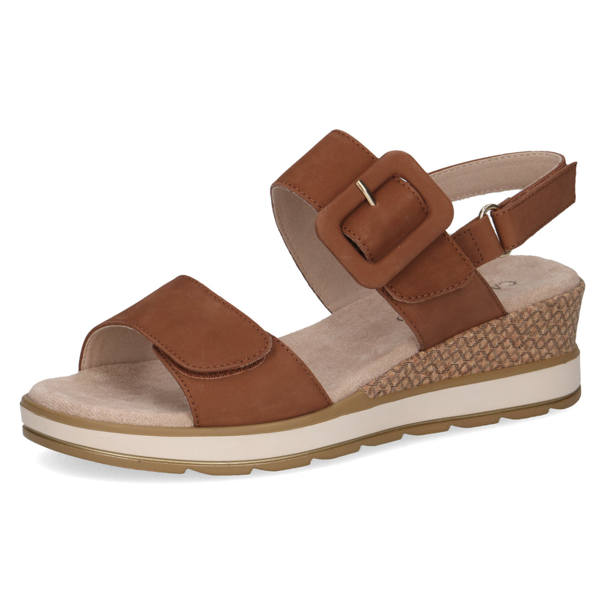 Caprice Sandalen cognac