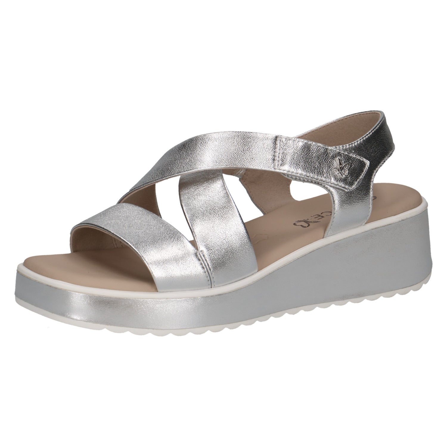 Caprice Sandalen silber
