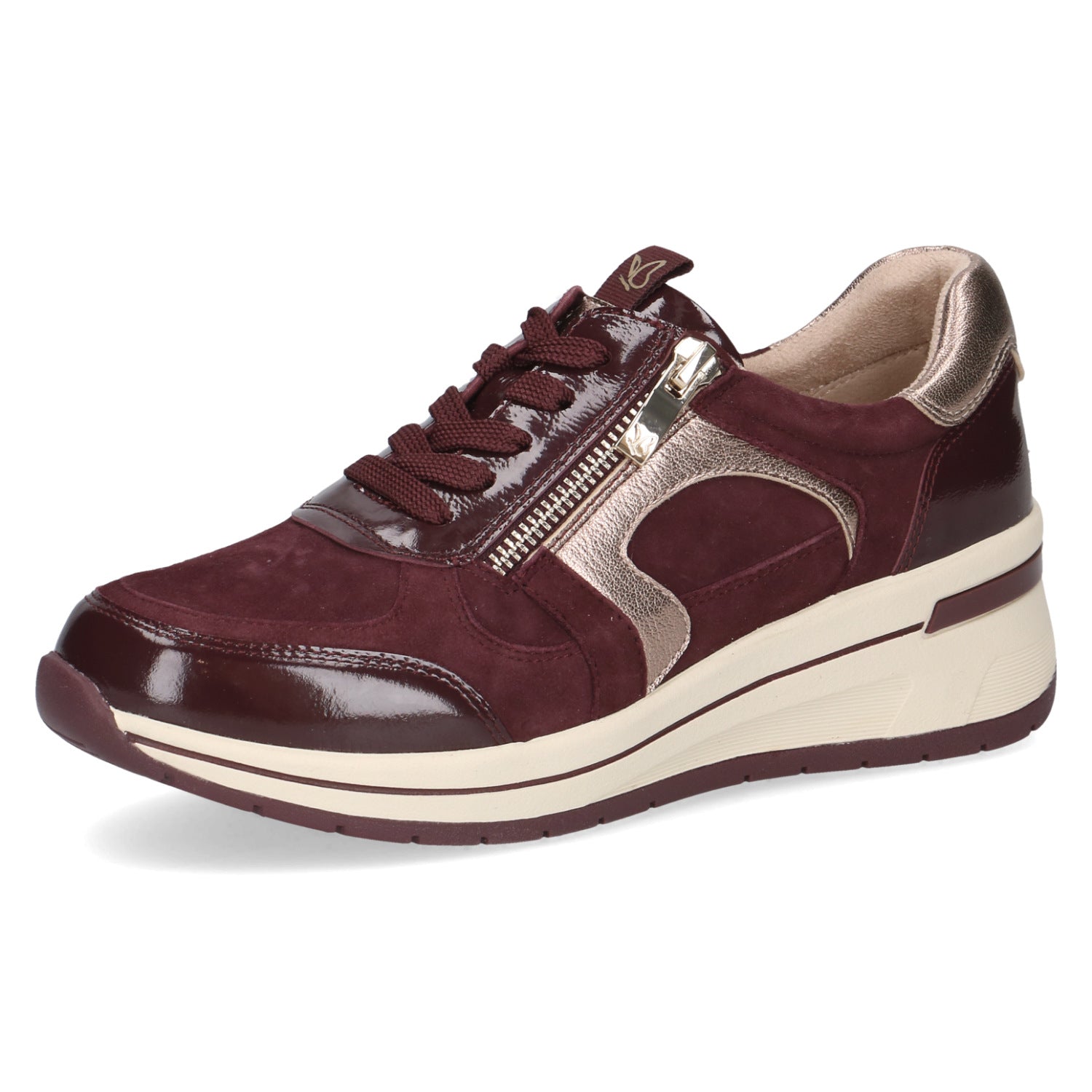Caprice Halbschuhe bordeaux