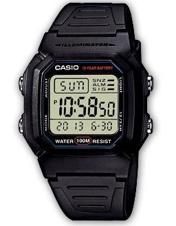 Casio Uhren schwarz