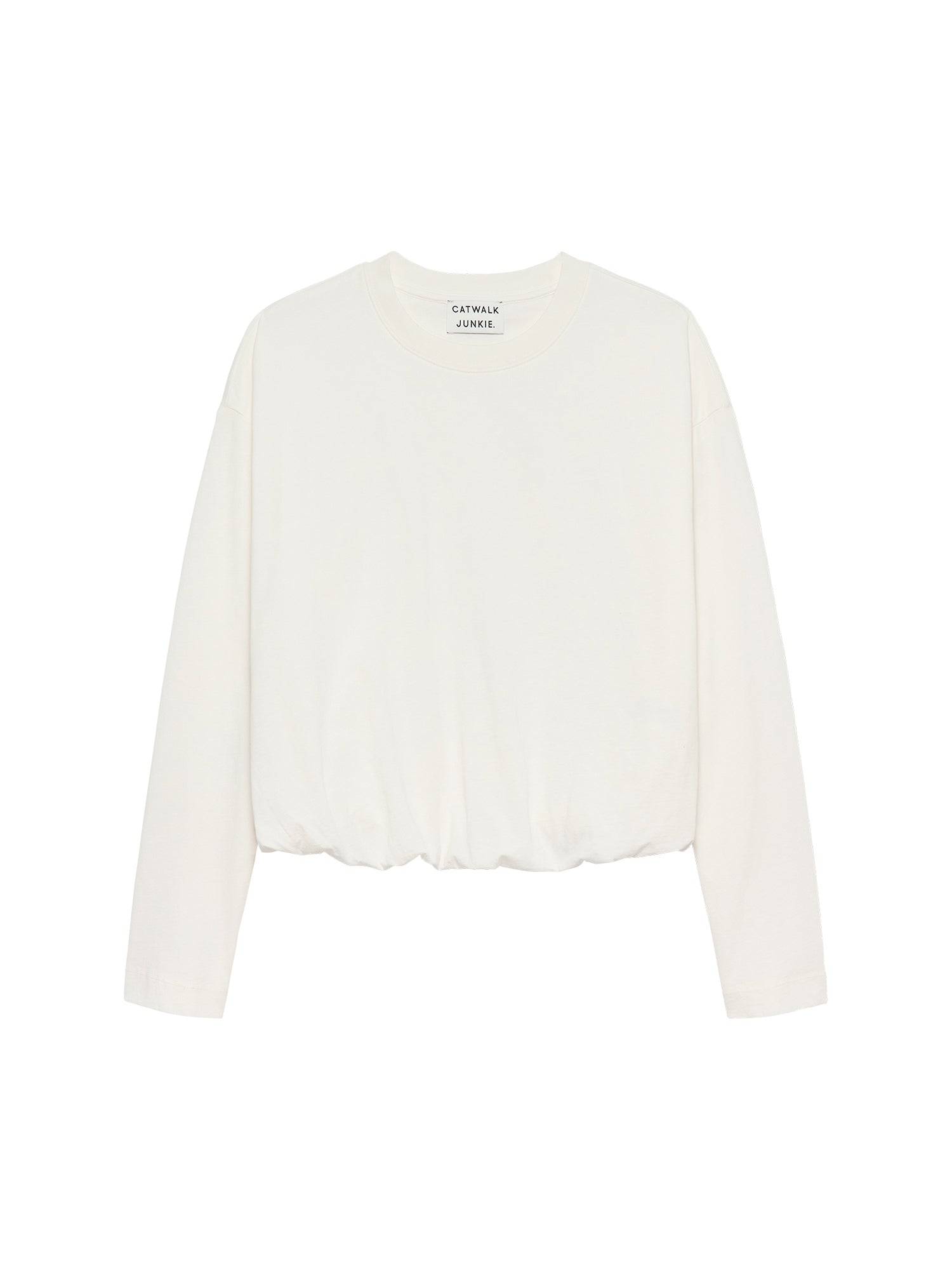 Catwalk Junkie Langarmshirts weiß