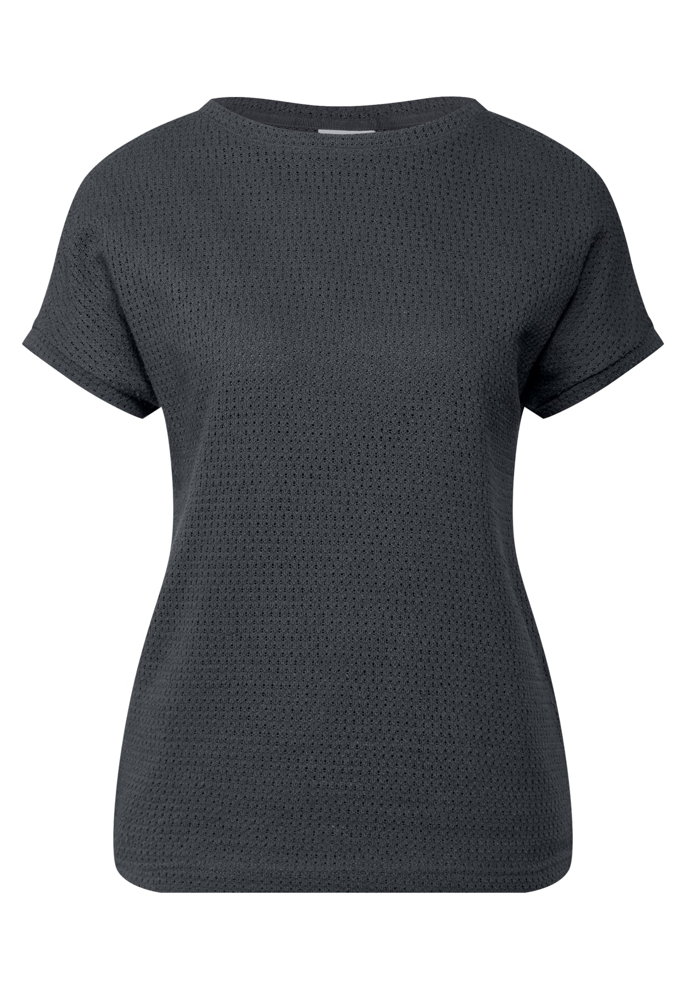 Cecil T-Shirts dunkelgrau