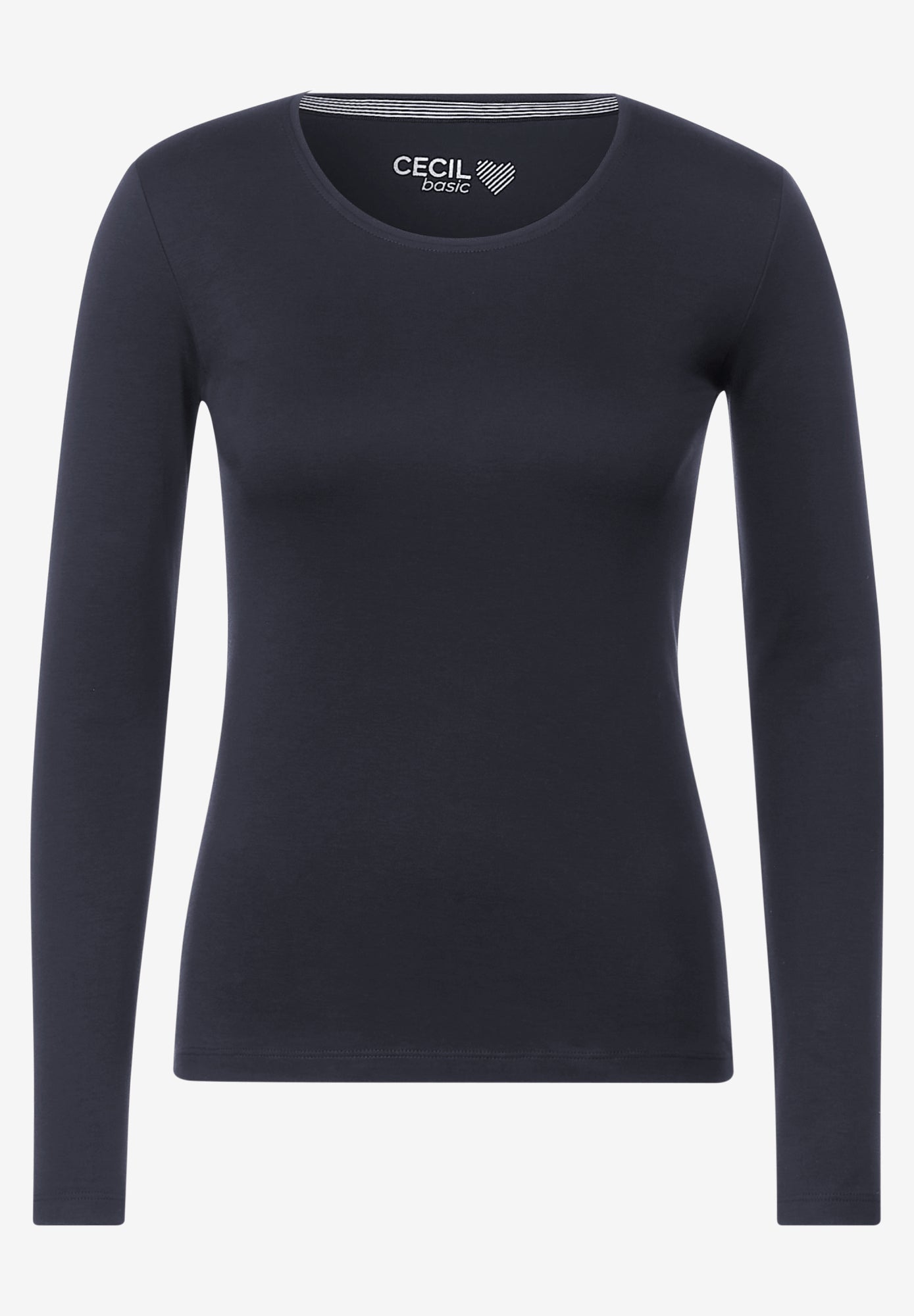 Cecil Langarmshirts  dunkelblau