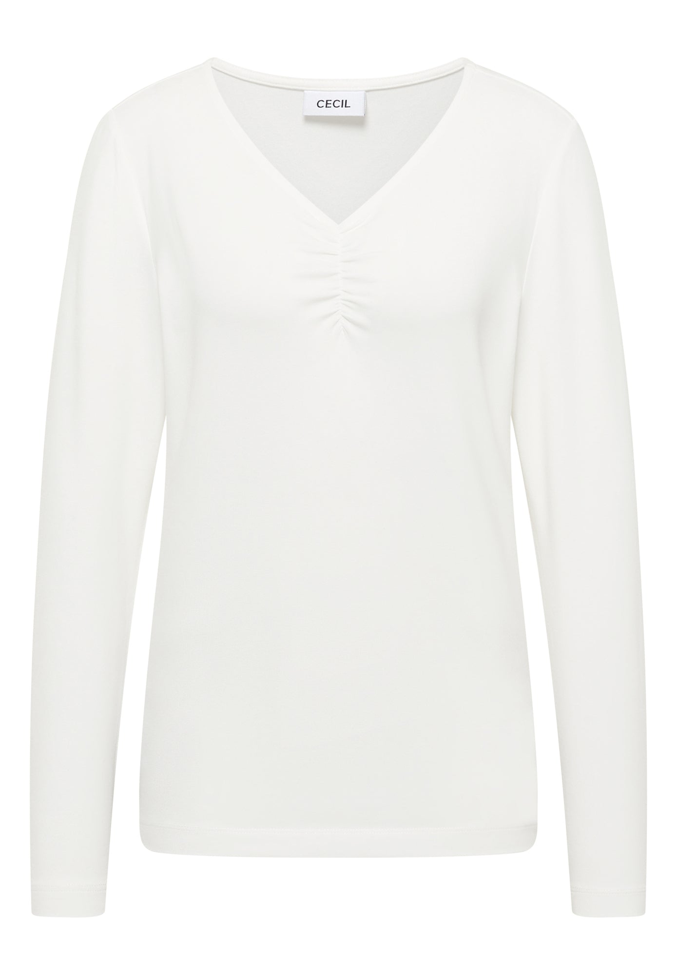 Cecil Langarmshirts weiß