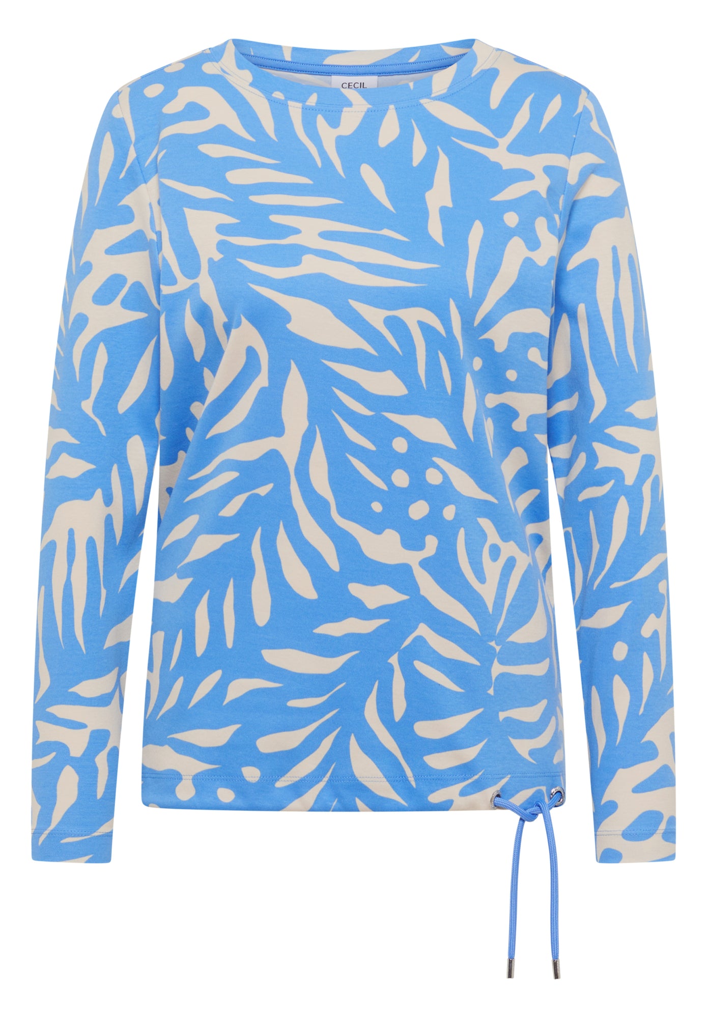 Cecil Langarmshirts blau