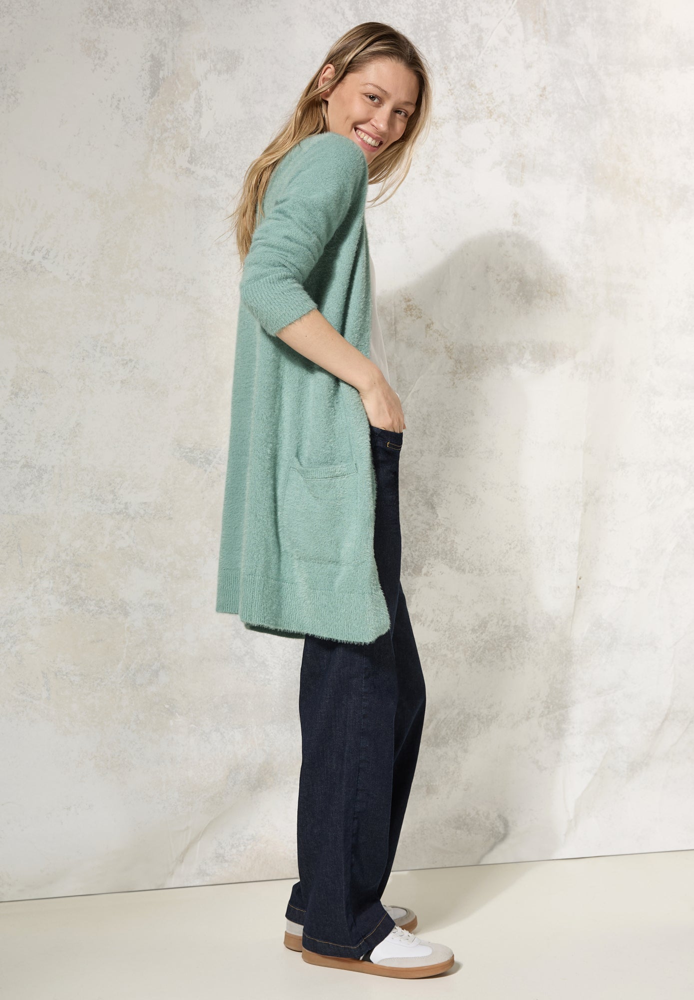 Cecil Strickjacken grün