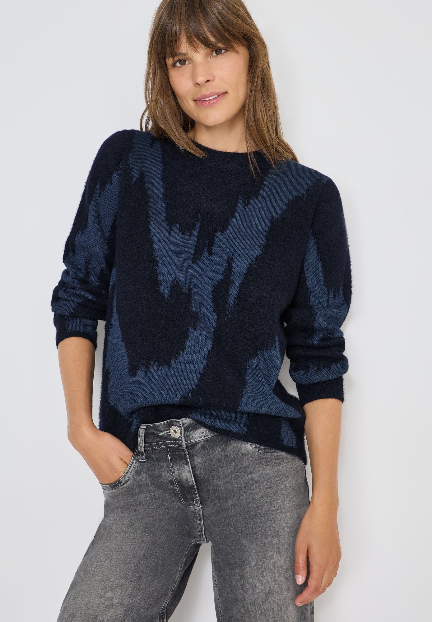 Cecil Pullover dunkelblau