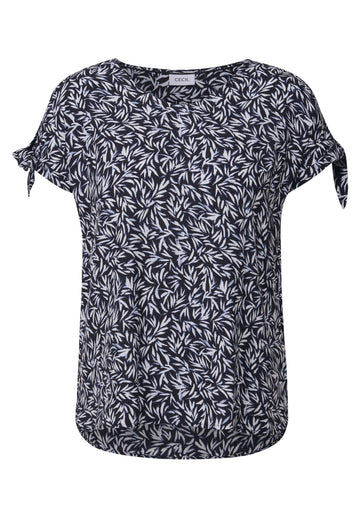 Gemustertes Blusenshirt