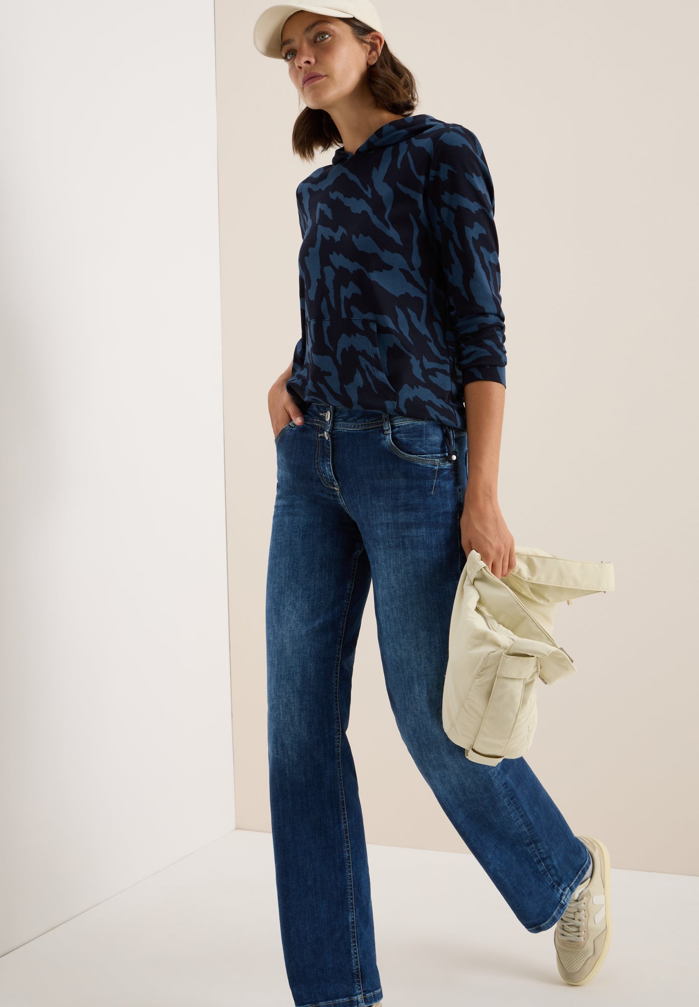 Cecil Sweatshirts dunkelblau