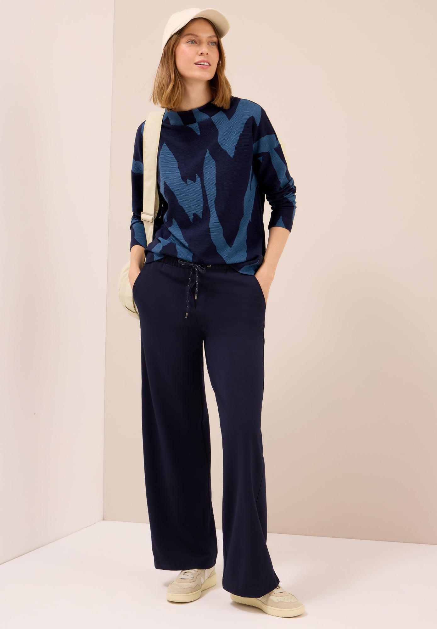 Cecil Hoodies  dunkelblau