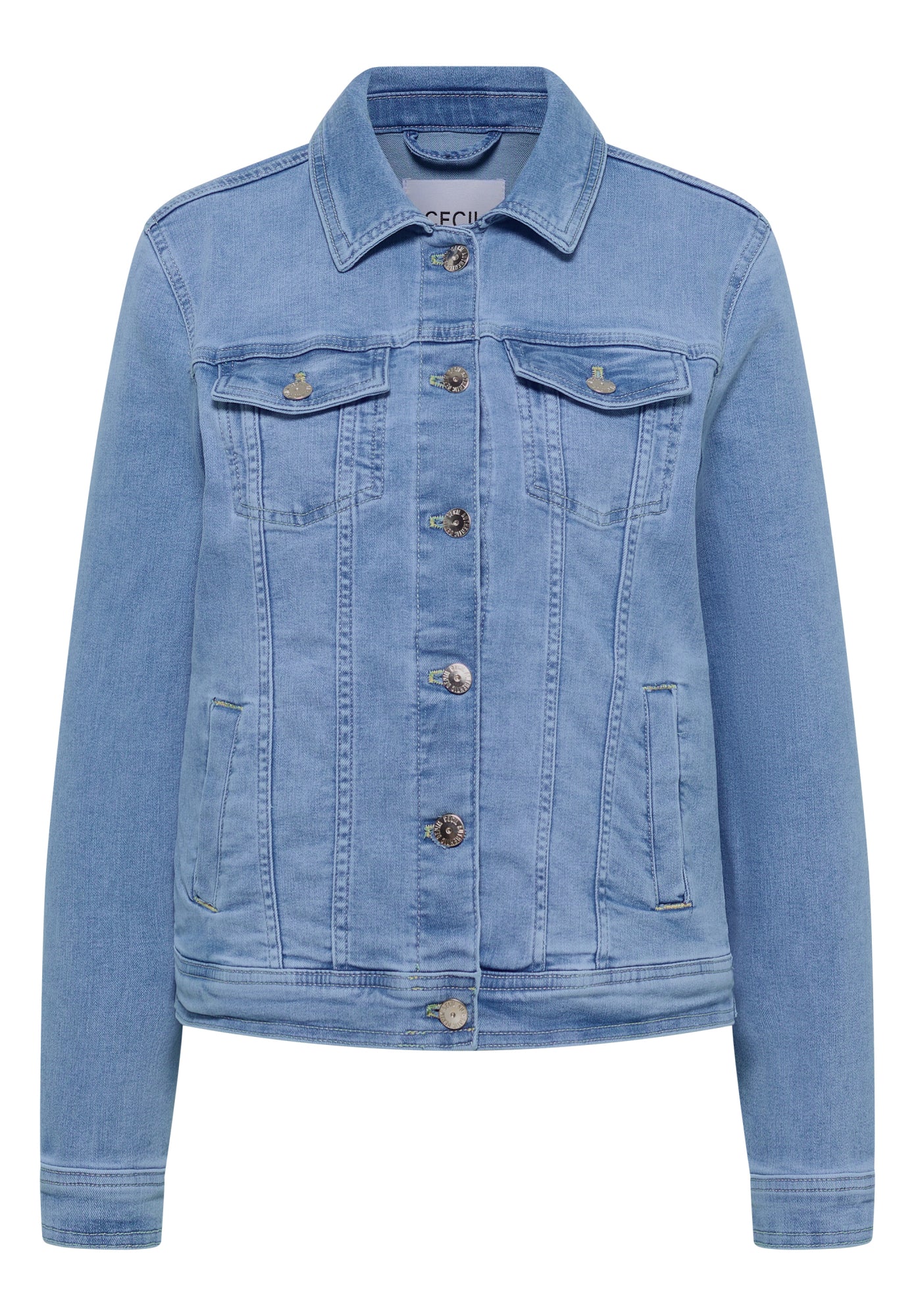 Cecil Jeansjacken hellblau