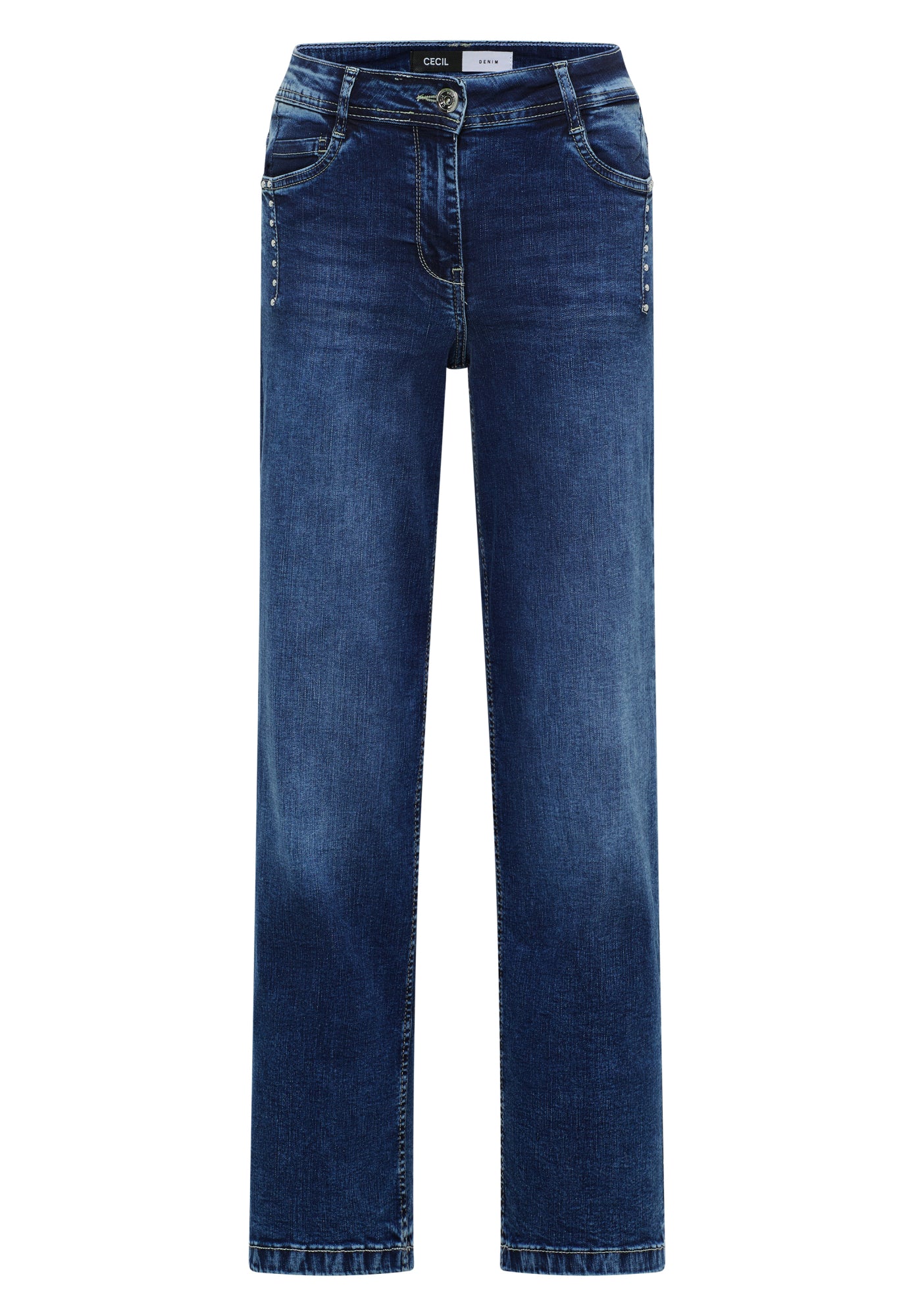 Cecil Straight blau