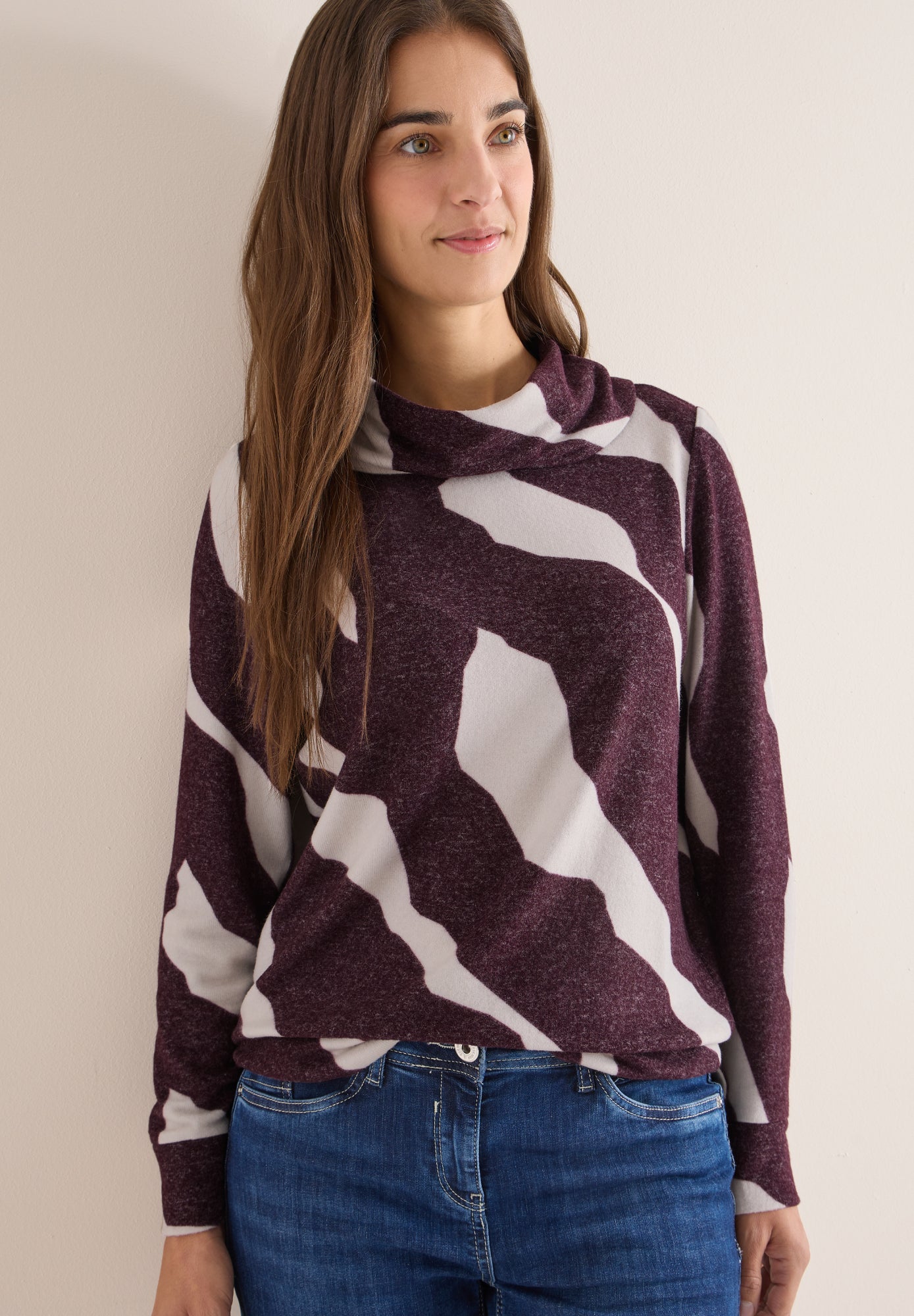 Cecil Sweatshirts bordeaux