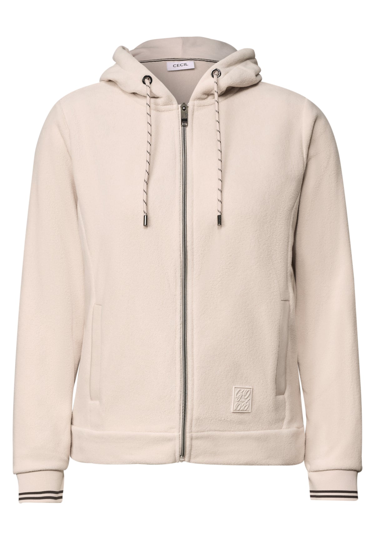 Cecil Sweatjacken beige
