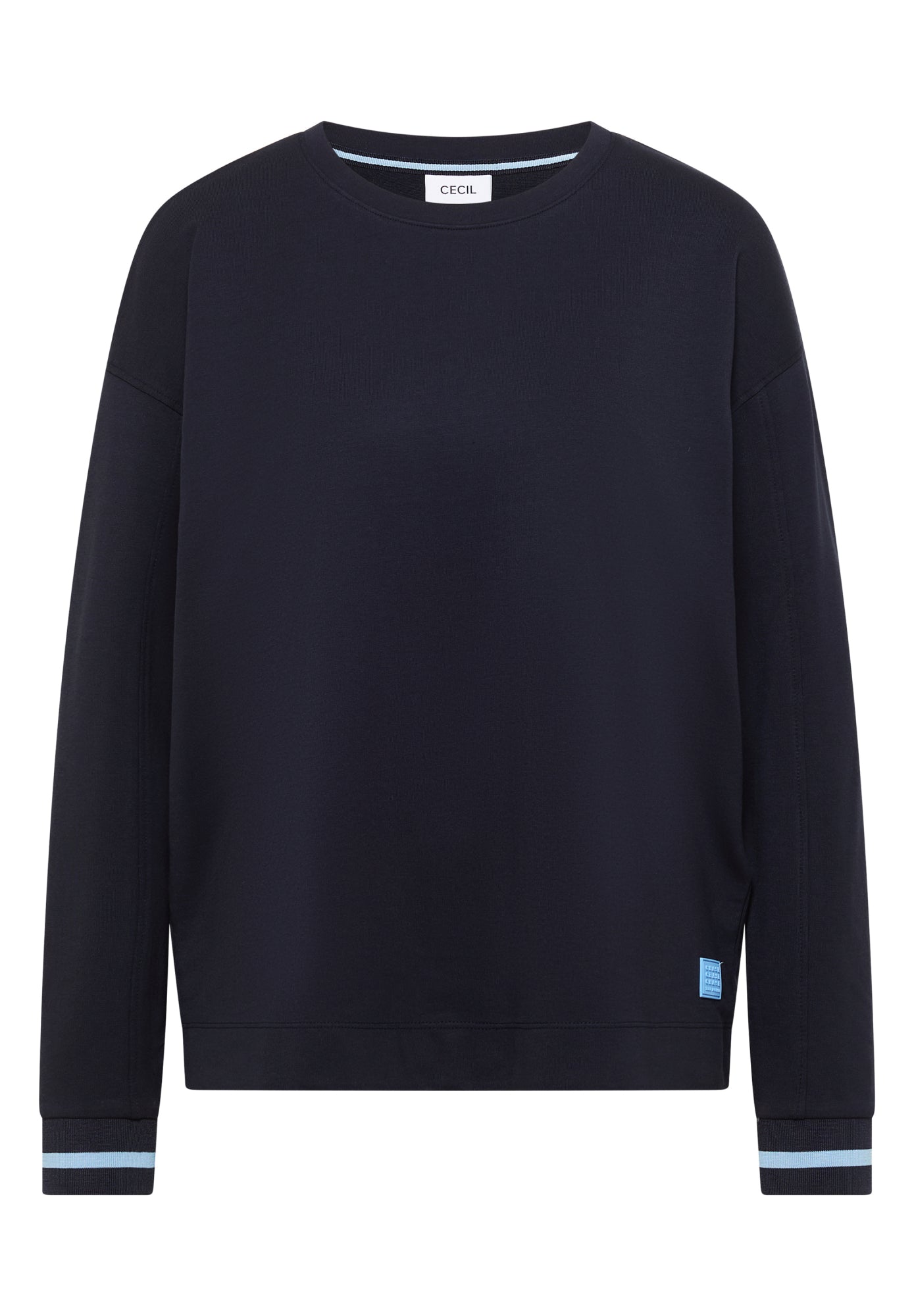 Cecil Langarmshirts dunkelblau
