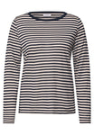 Cecil Langarmshirts dunkelblau