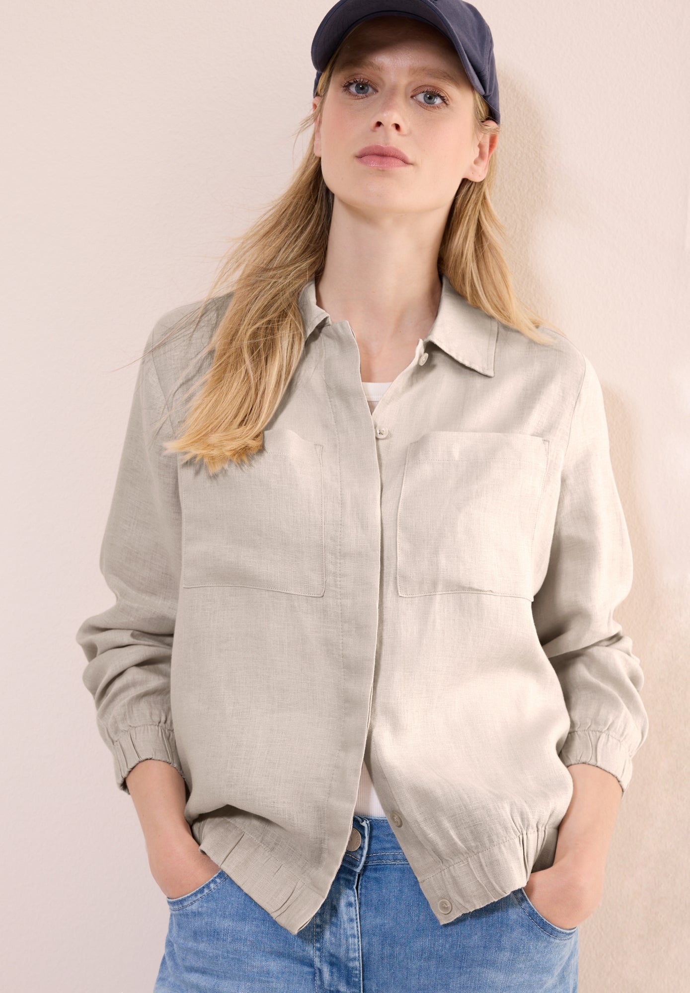 Cecil Leichte Jacken  beige