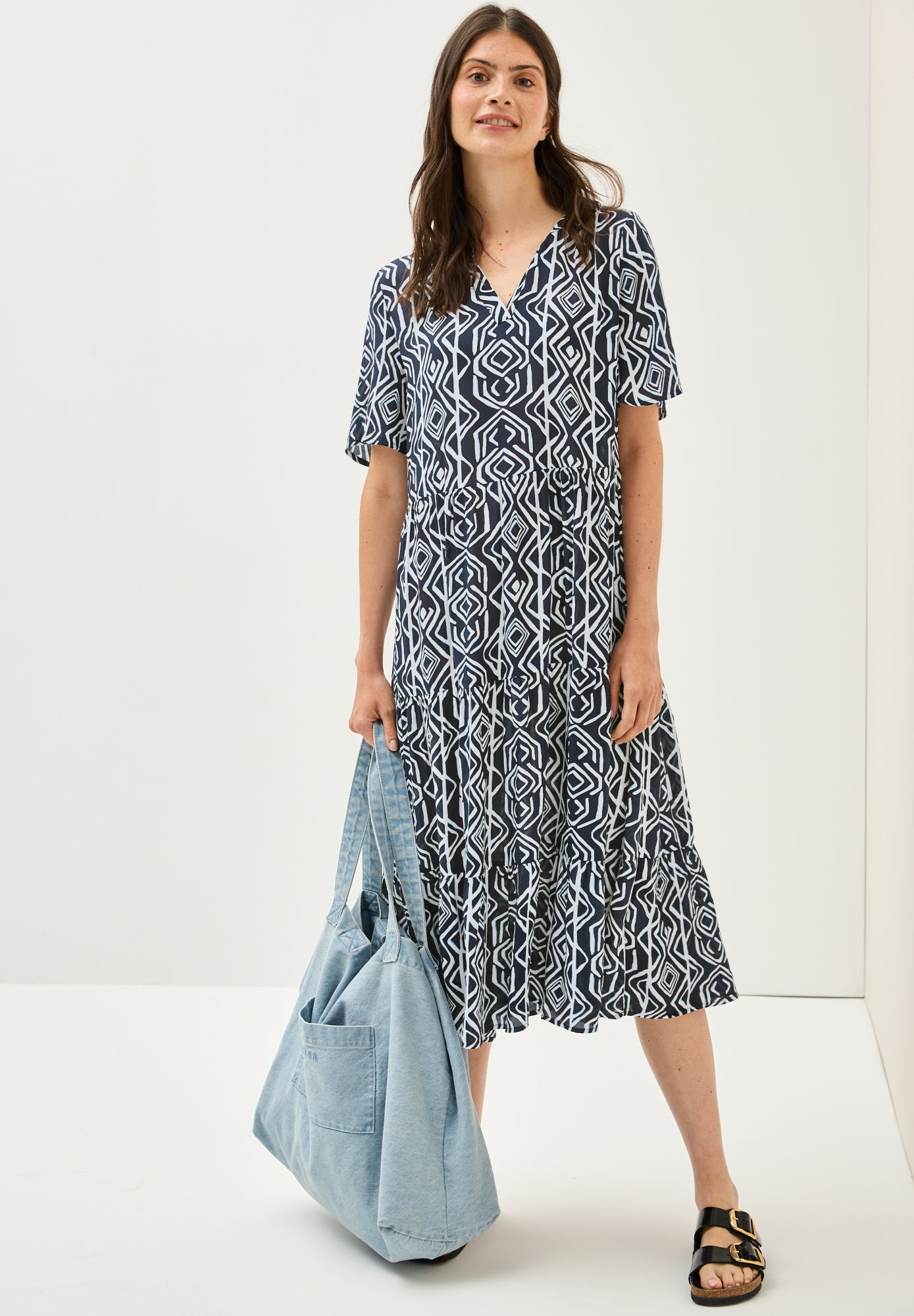 Cecil Freizeitkleider  dunkelblau