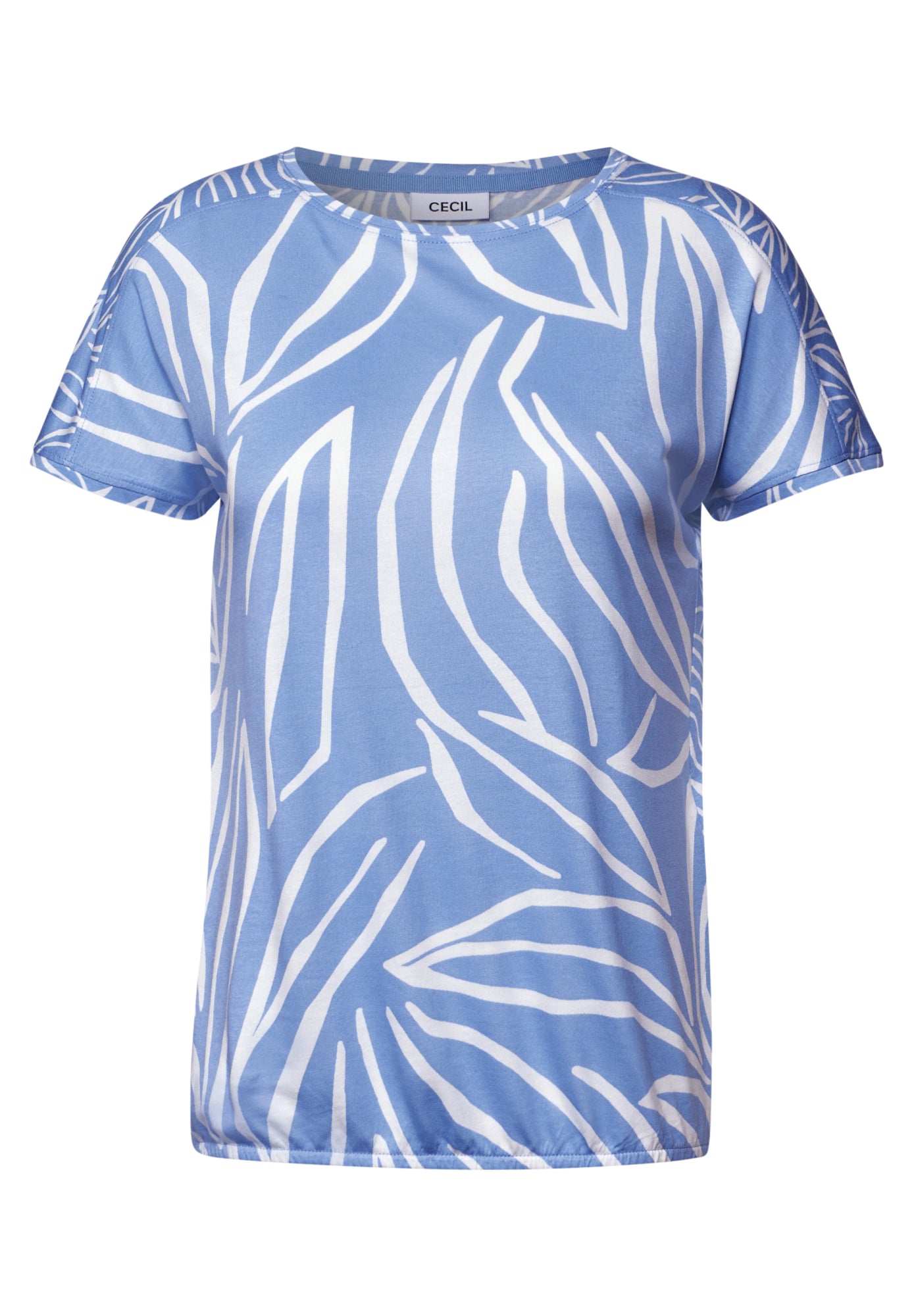 Cecil T-Shirts hellblau